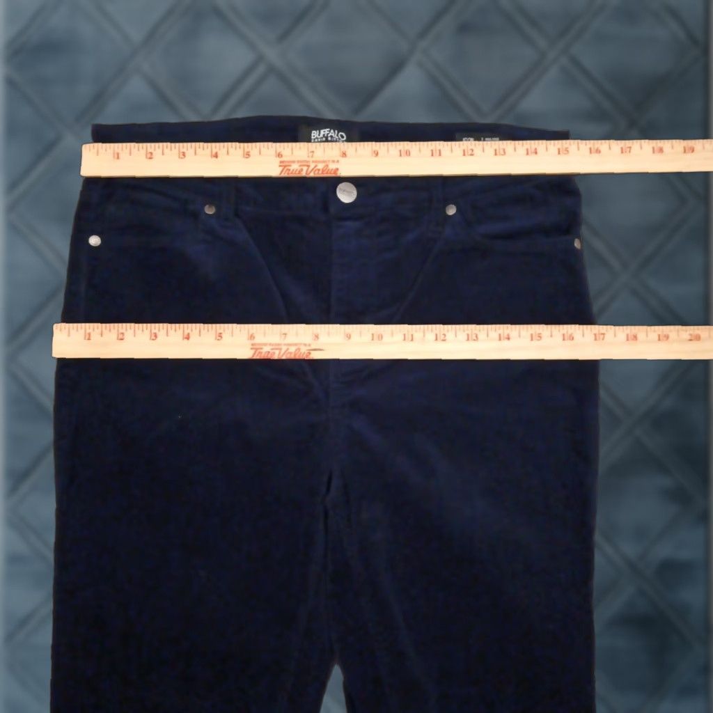 Buffalo David Bitton Buffalo David Bitton Pants Womens Size 10 Blue Mid Rise 30x25 Corduroy Size 32" / US 10 / IT 46 - 1 Thumbnail