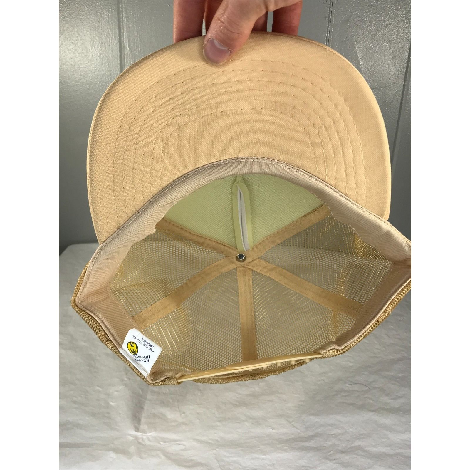 Otto Vintage University Of Hawaii Rainbow Warriors Trucker Hat Sn Size ONE SIZE - 5 Thumbnail