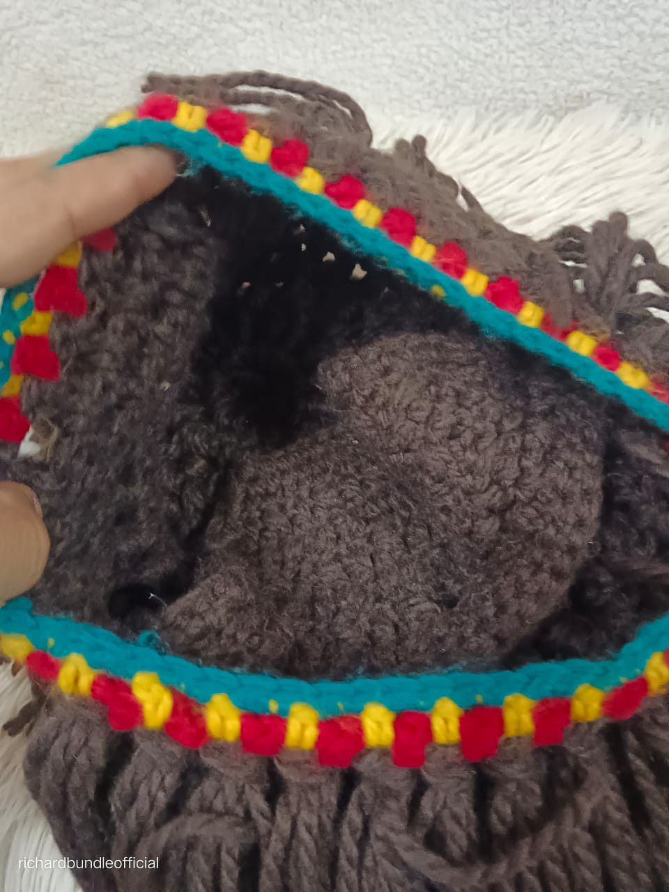 Designer Reggae Handmade Knitted Customs Size ONE SIZE - 3 Thumbnail
