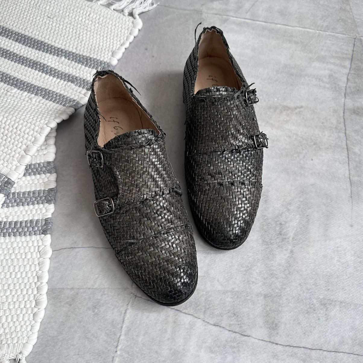 Dirk Bikkembergs Archive If Six Was Nine LGB Wicker Boots As 98 Guidi Vibe Size US 7 / IT 37 - 5 Thumbnail