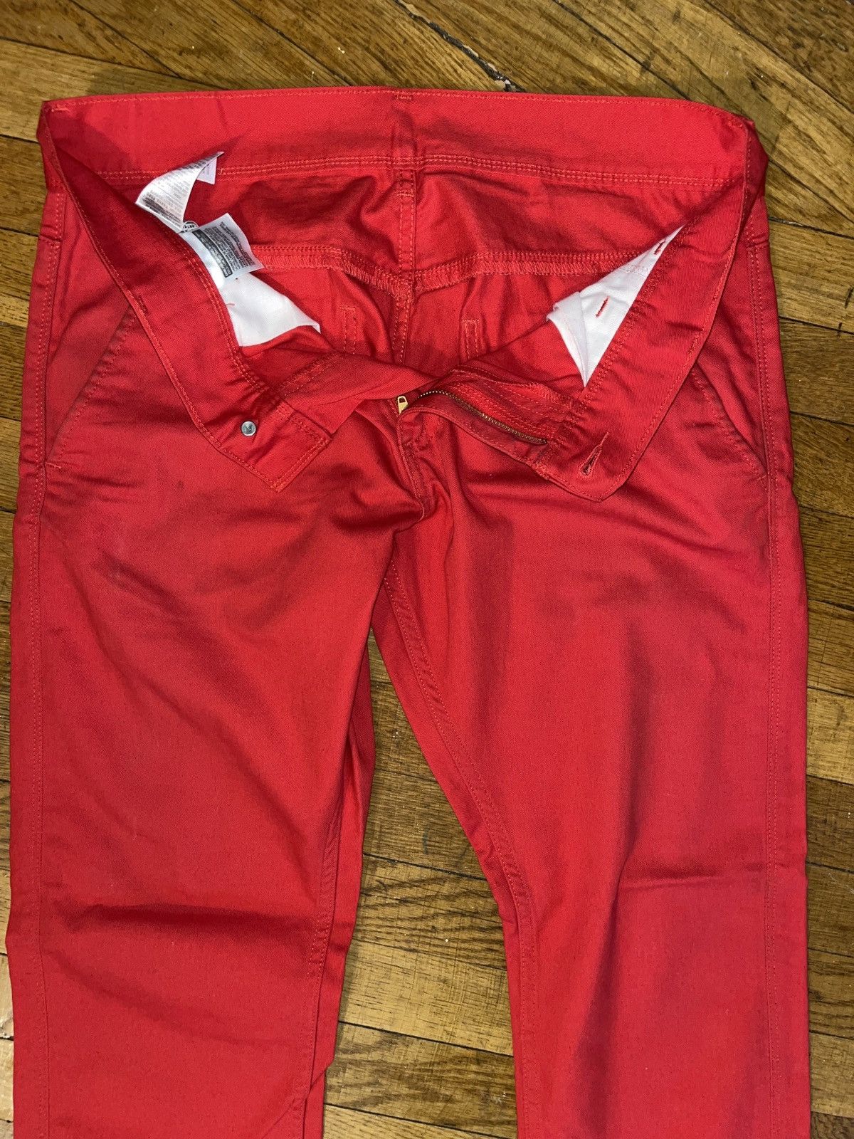 Levi's 511 Levi’s Red Trouser mens Size US 32 / EU 48 - 2 Thumbnail