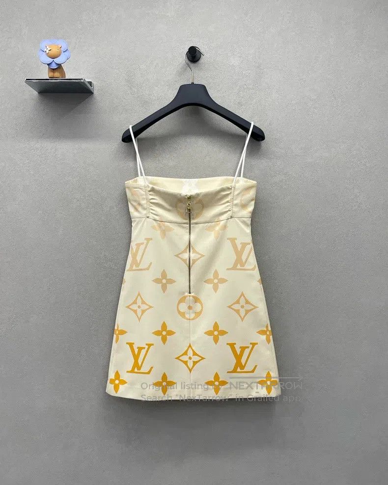 Louis Vuitton Louis Vuitton Printed halter dress Size XXS / US 00 / IT 34 - 2 Thumbnail