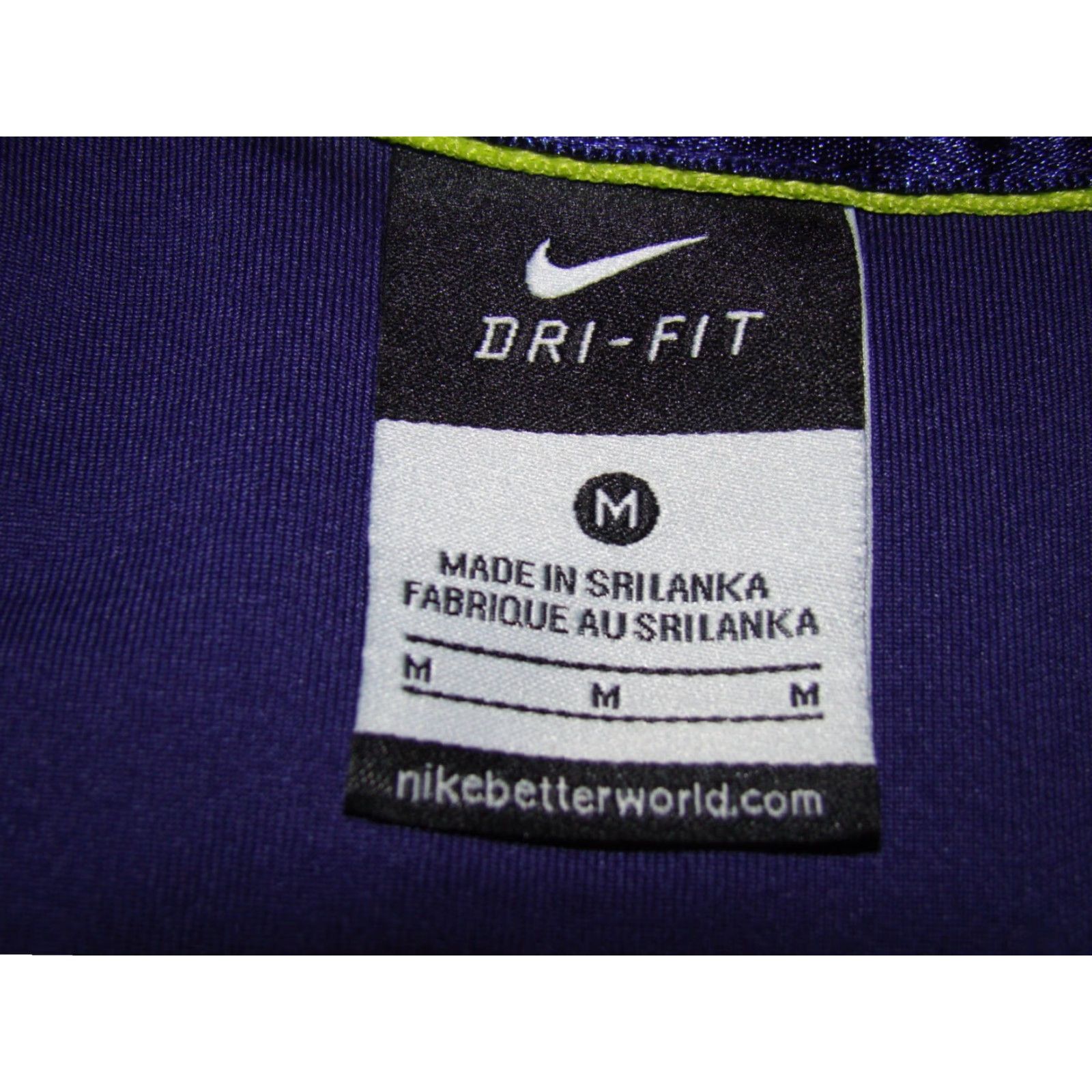 Nike Nike Dri-Fit Womens Medium Purple Running Thumbholes Full Zip Pockets Jacket Size M / US 6-8 / IT 42-44 - 6 Thumbnail