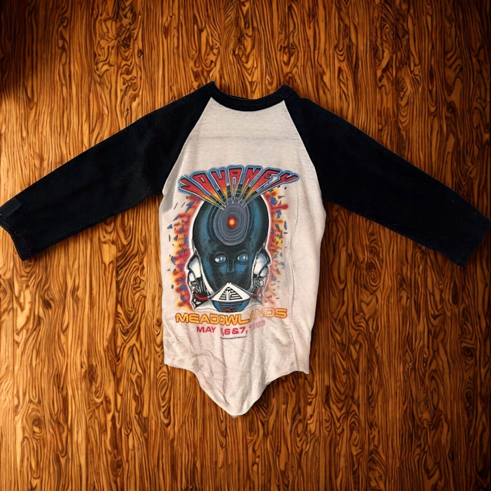 Other Journey Frontiers Tour T-shirt Small Raglan Single Stitch T Size US S / EU 44-46 / 1 - 1 Thumbnail
