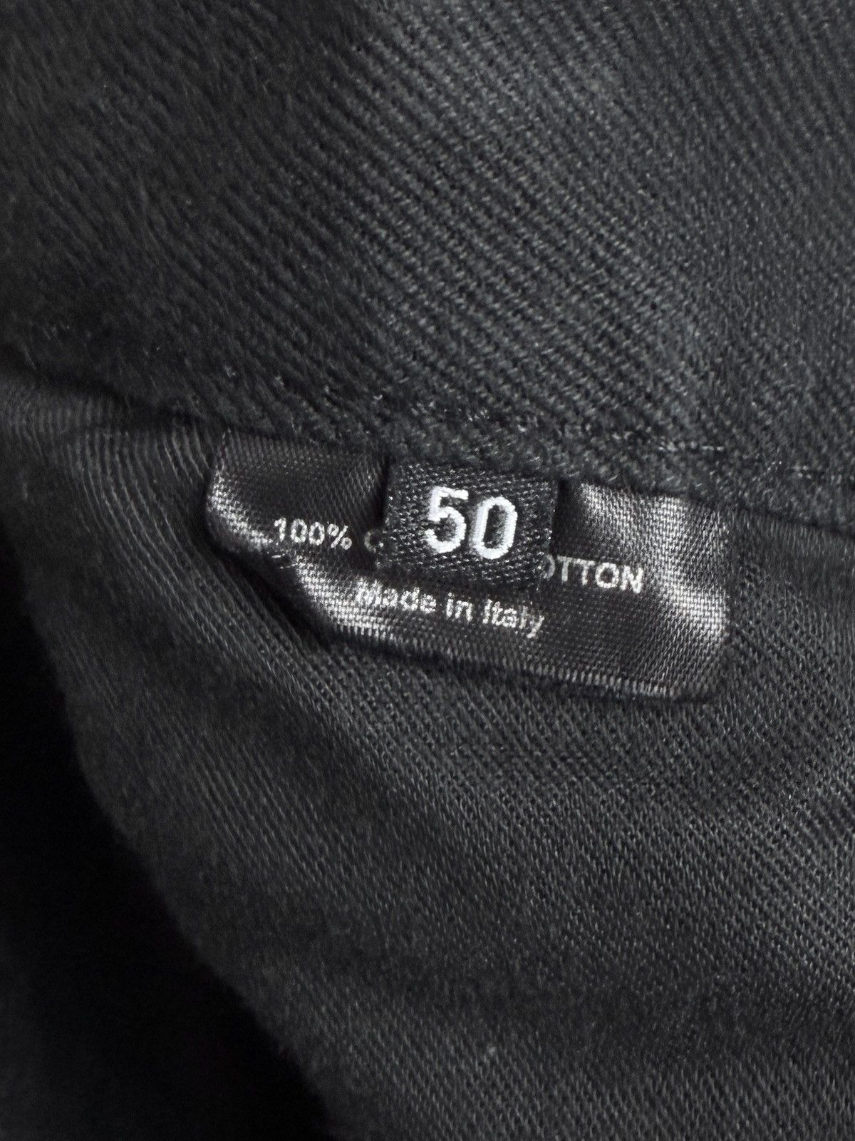 Gucci Gucci Tom Ford Vintage Raw Hem Leather Patch Denim Jeans Size US 30 / EU 46 - 7 Thumbnail