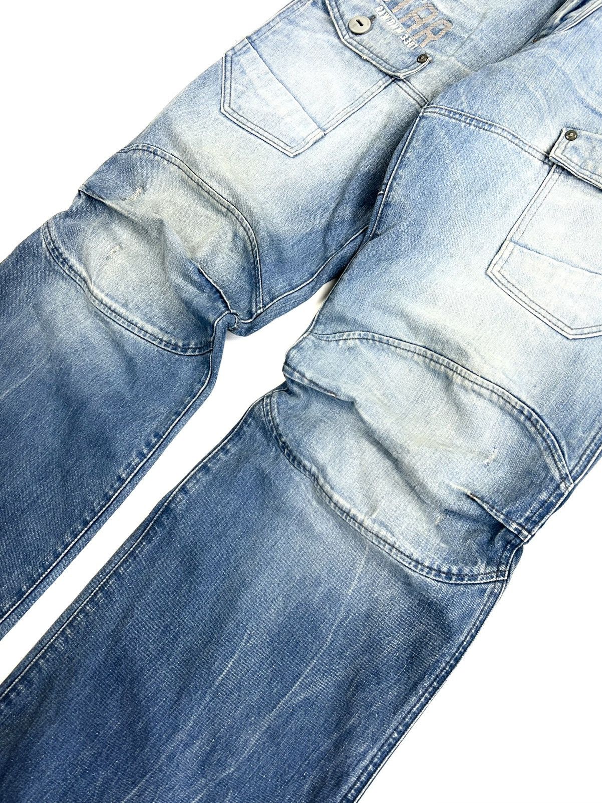 G-Star G-star raw Cargo Denim Pants Blue Japanese Jeans Vintage Y2K Size US 34 / EU 50 - 11 Thumbnail