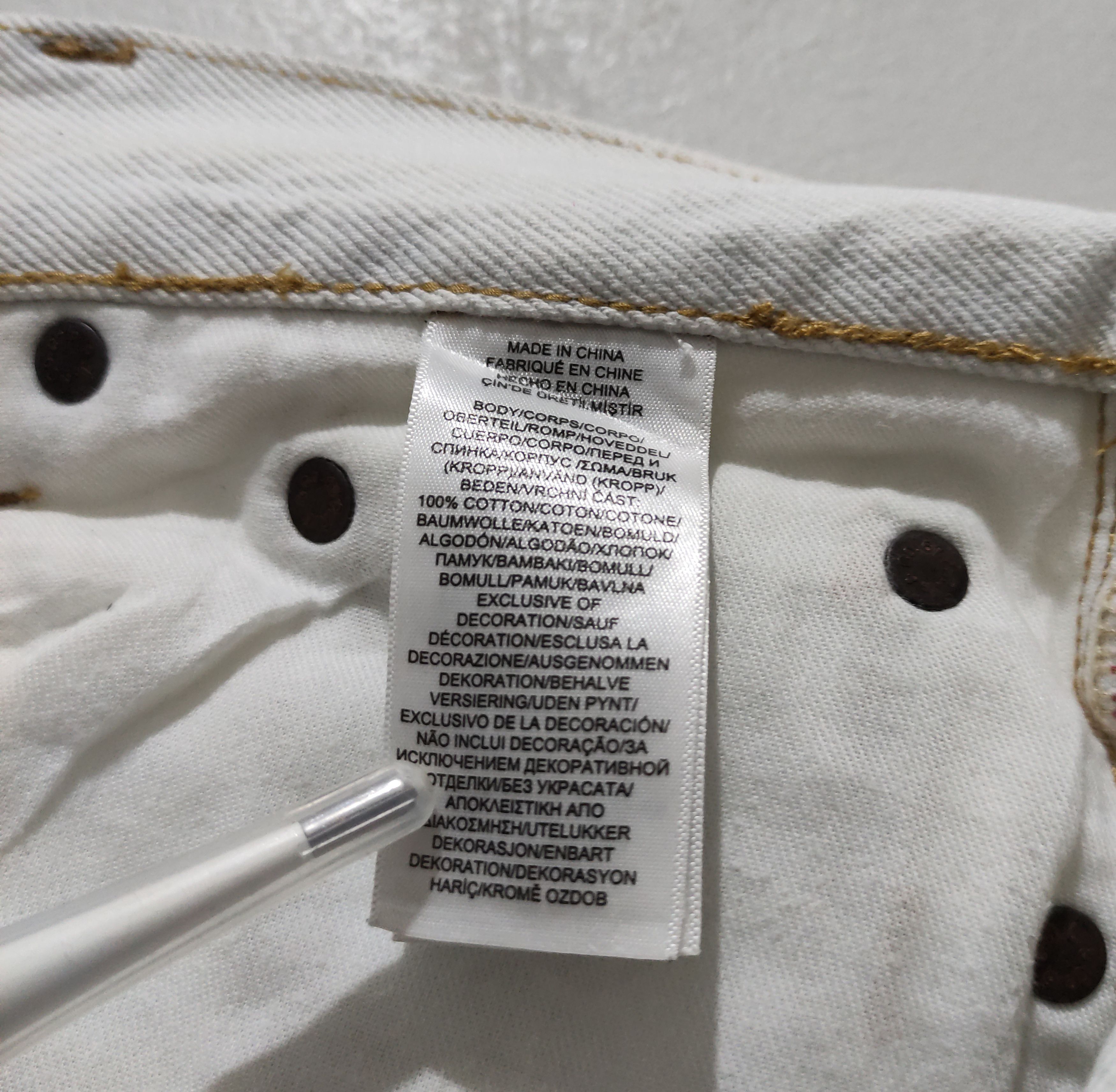 Polo Ralph Lauren Polo Ralph Lauren Paint Splatter Jeans Size 30 Size 30" / US 8 / IT 44 - 17 Thumbnail