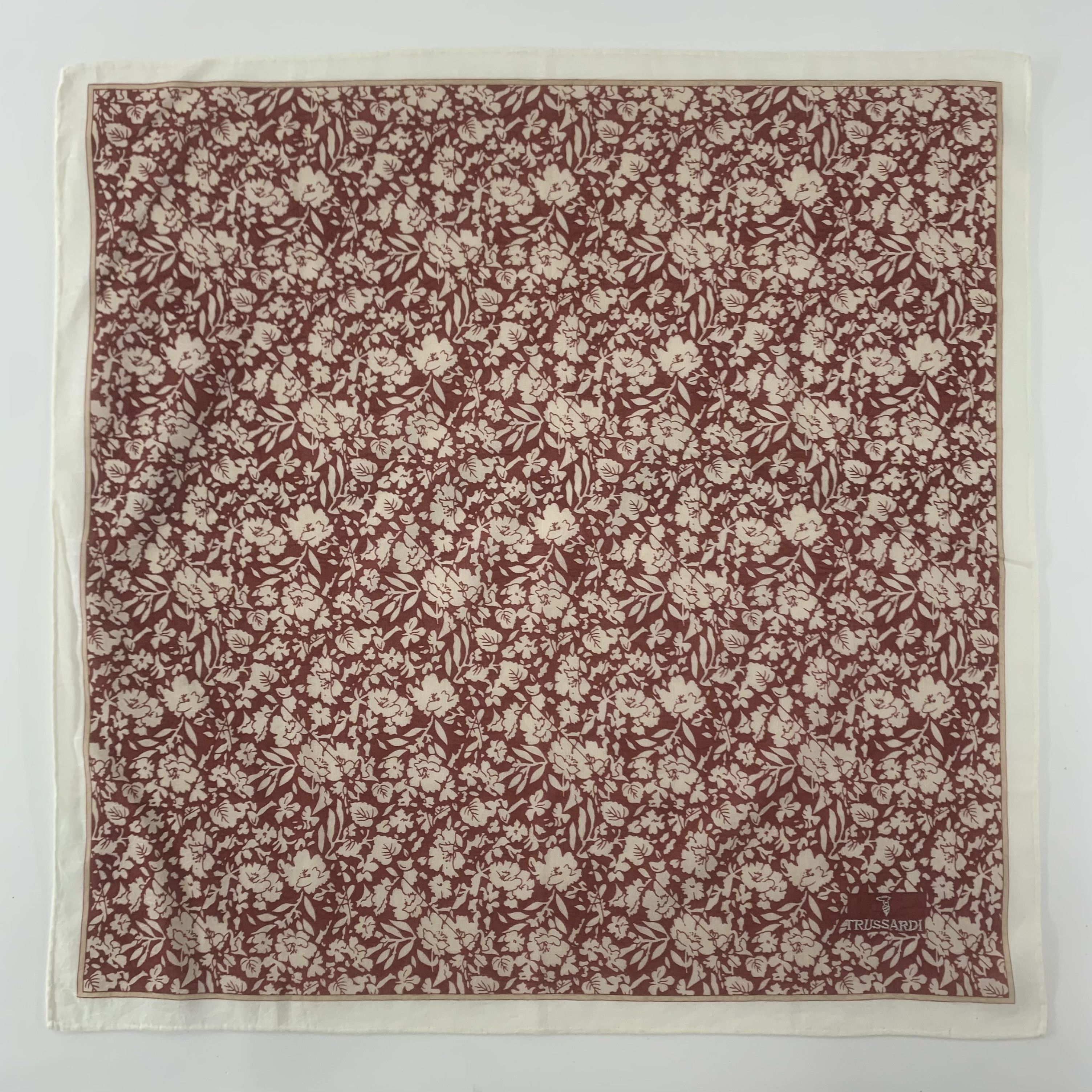 Trussardi Trussardi Handkerchief Bandana Neckerchief Pocket Square Size ONE SIZE - 2 Thumbnail