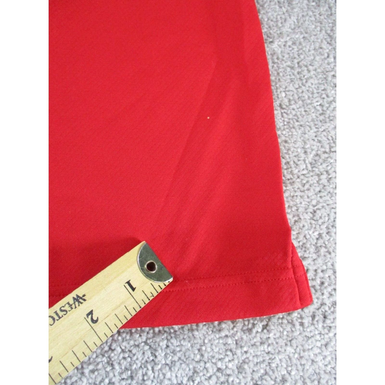 Under Armour Under Armour Polo Shirt Mens Large Red HeatGear Golf Polo Shirt Under Armour HeatGear Mens Large Red Size US L / EU 52-54 / 3 - 3 Thumbnail