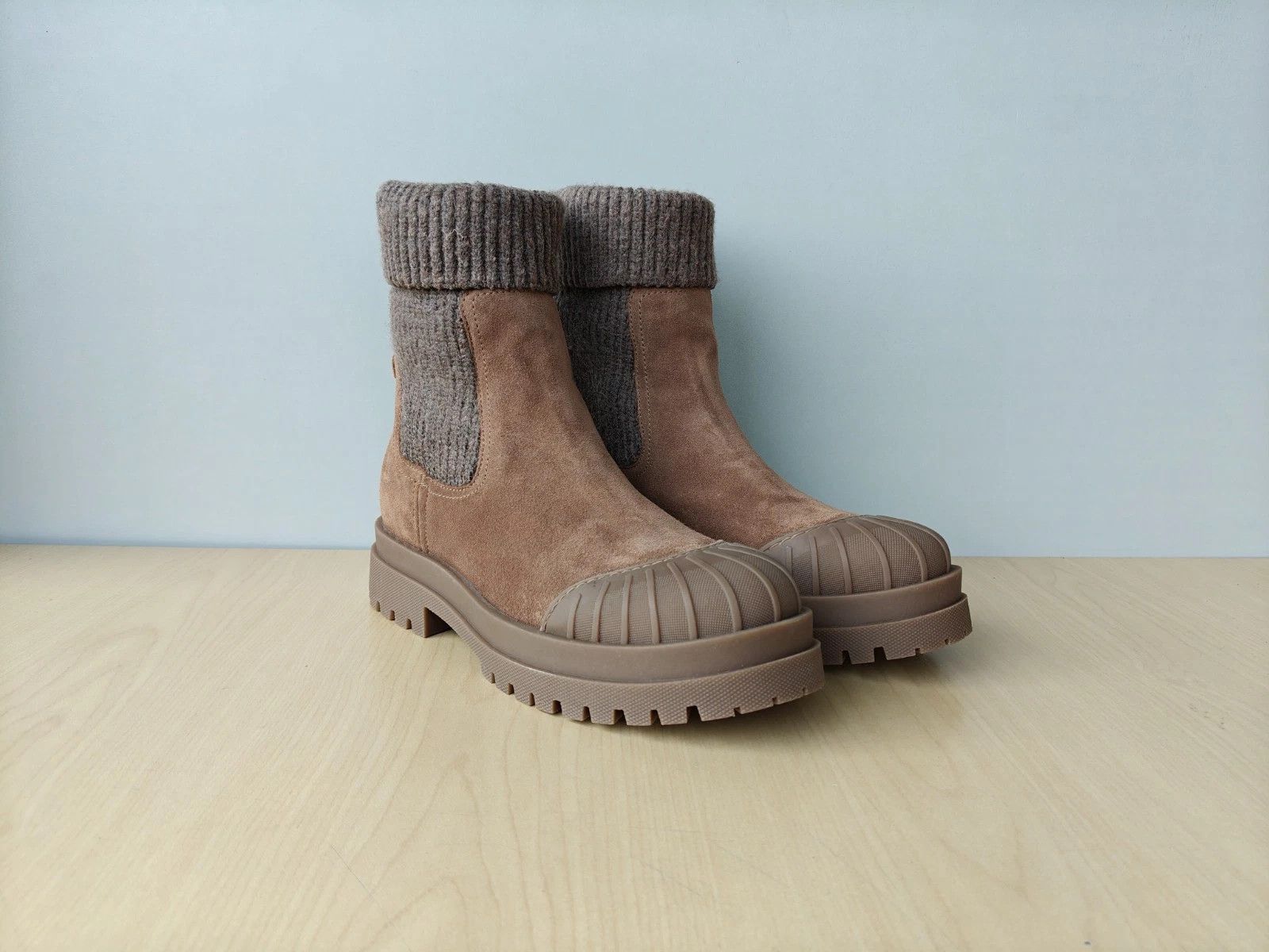 Sam Edelman Sam Edelman Steele Knit Chelsea Boot T - 0046 Size US 8 / IT 38 - 1 Thumbnail