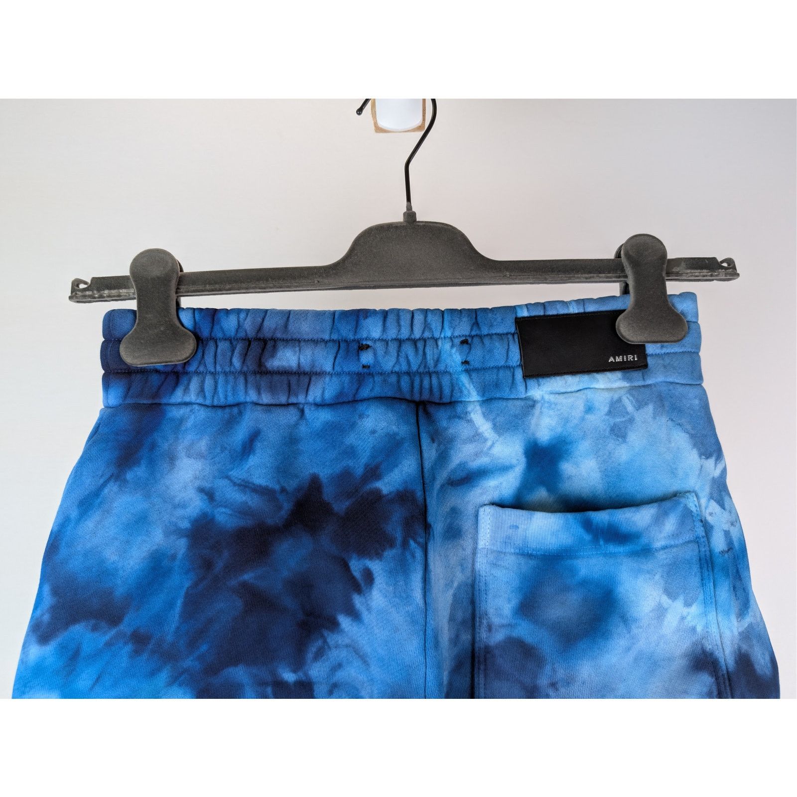 Amiri o1rshd1 Tie Dye MA Sweatshort Shorts in Blue M Size US 32 / EU 48 - 13 Thumbnail