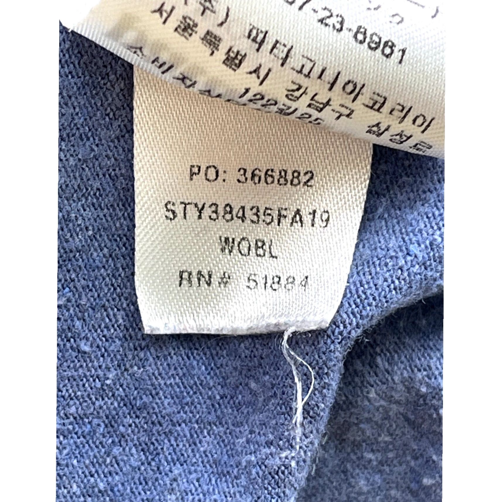 Patagonia Patagonia Fitz Roy Horizons Back Logo Responsibili-Tee Long Sleeve Sz S Blue Shirt Mens Size US S / EU 44-46 / 1 - 7 Thumbnail