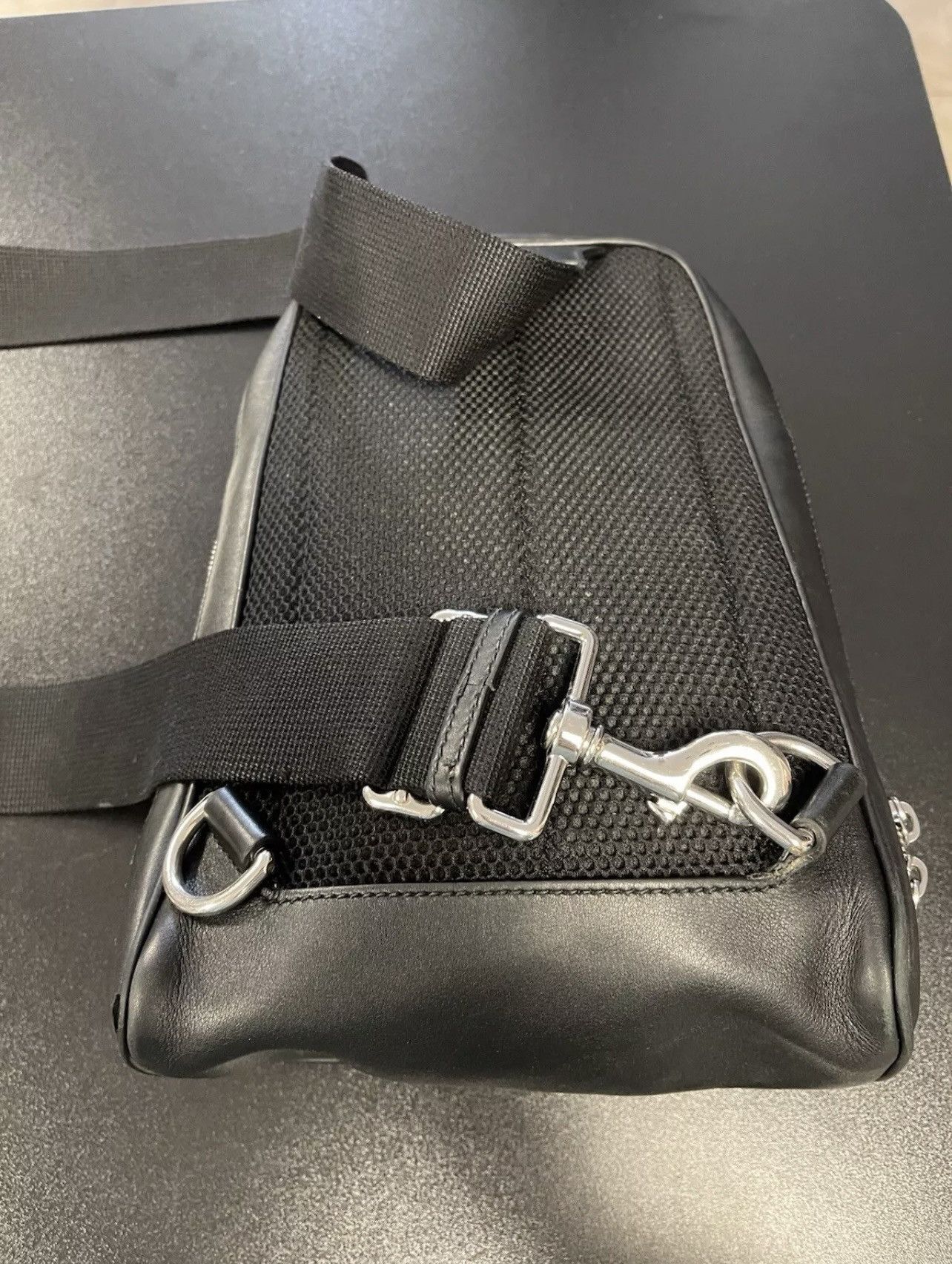 Gucci GUCCI Guccisima Shoulder Bag Leather Black Silver Hardware Size ONE SIZE - 7 Thumbnail