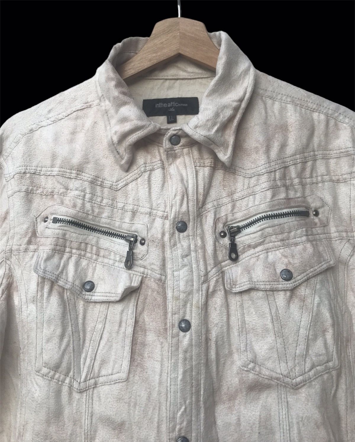 In The Attic In the Attic Homme Marble Dirt Style Shirt Size US XL / EU 56 / 4 - 4 Thumbnail