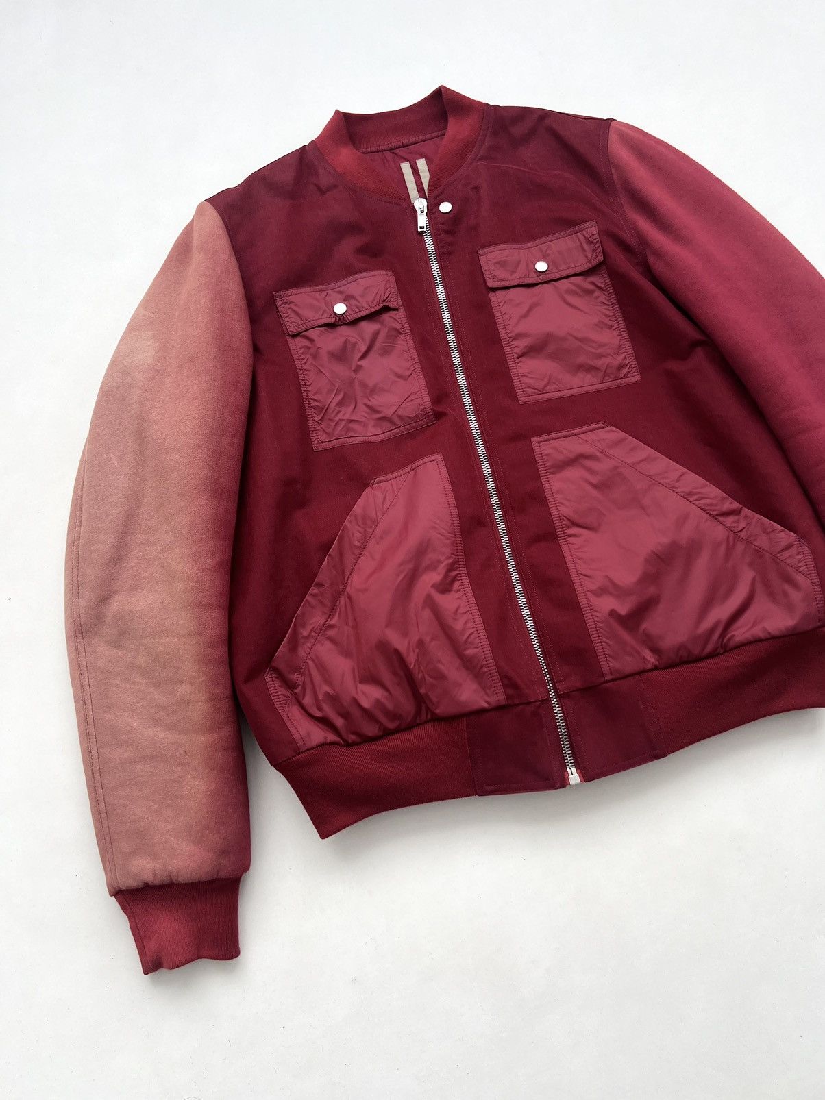 1700$ Rick Owens Drkshdw Cargo Flight Bomber Bruise Jacket