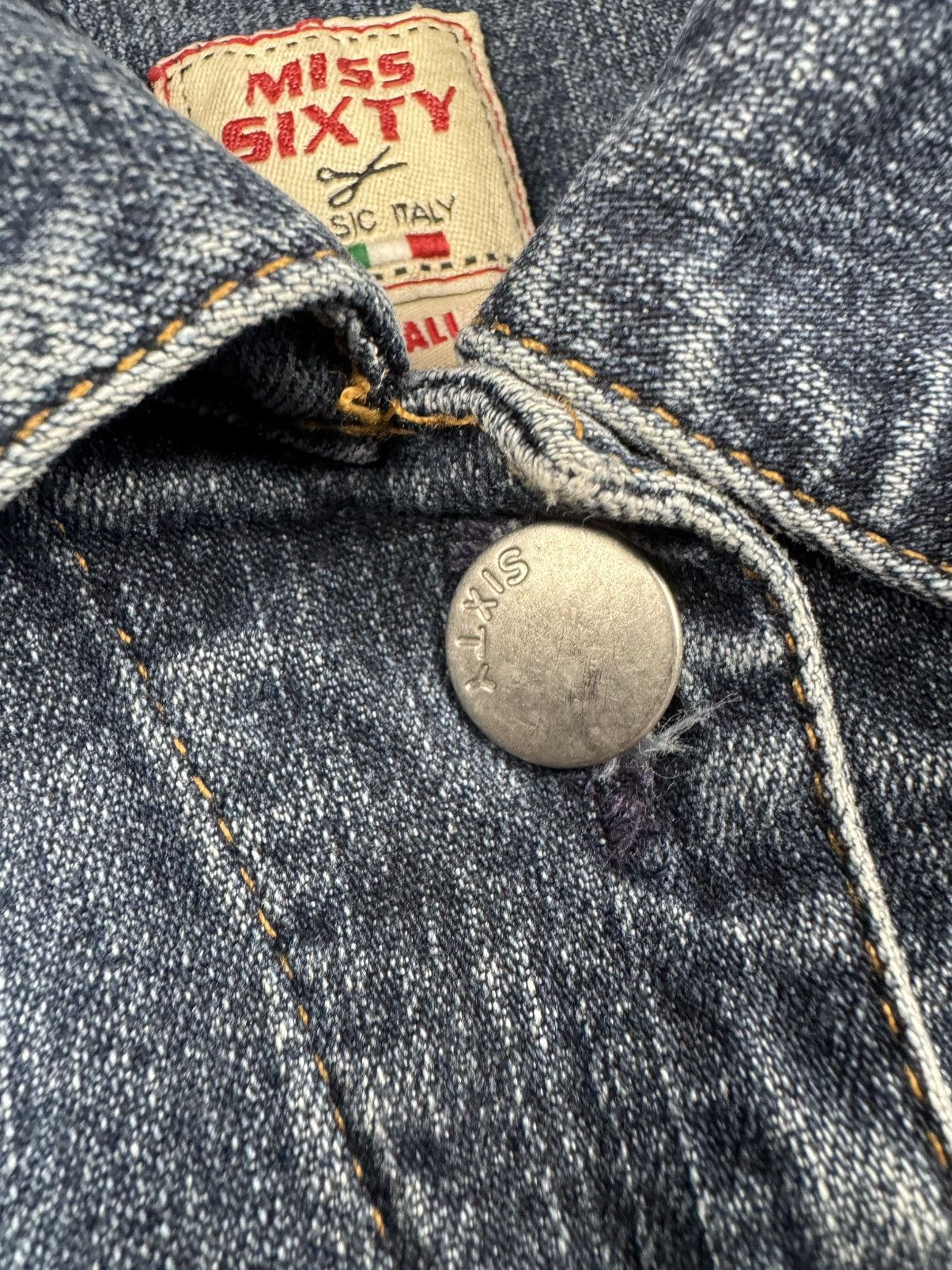 Miss Sixty Vintage Y2K Miss Sixty Denim Jacket Streetwear 90s Style Size S / US 4 / IT 40 - 5 Thumbnail