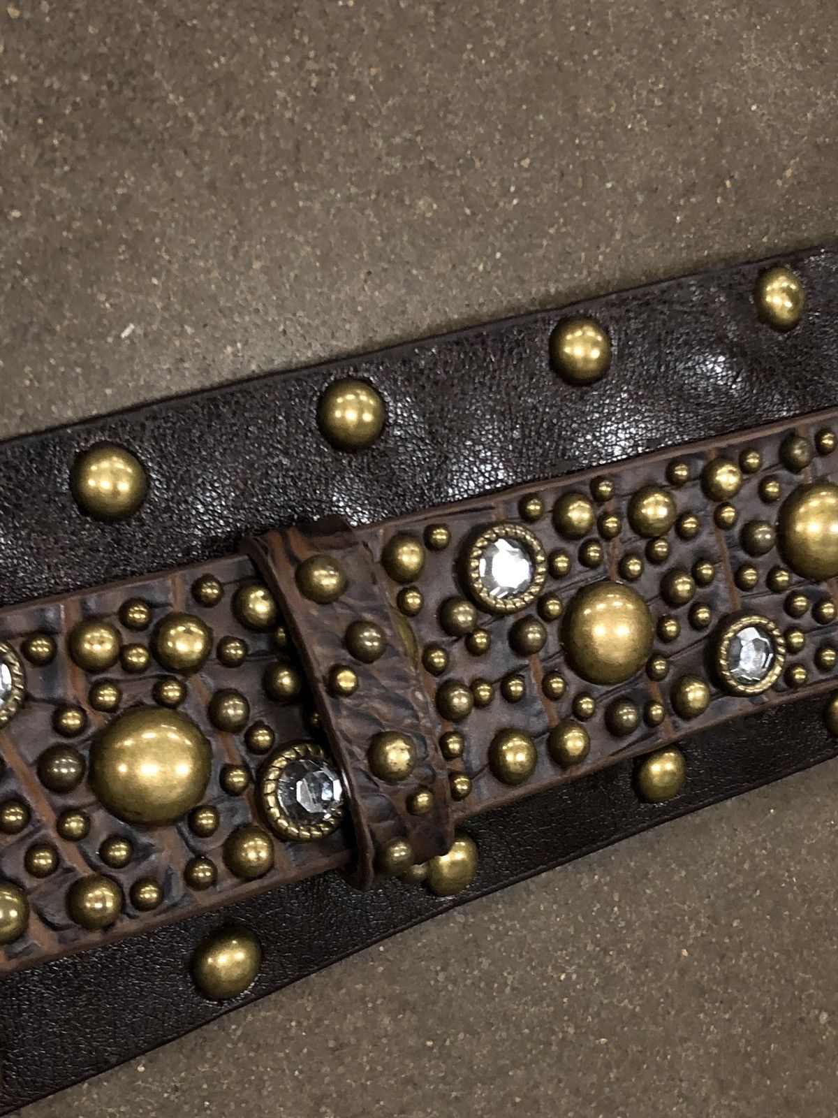 Vintage Y2K Metro 7 Studded Chunky Belt Size ONE SIZE - 3 Thumbnail