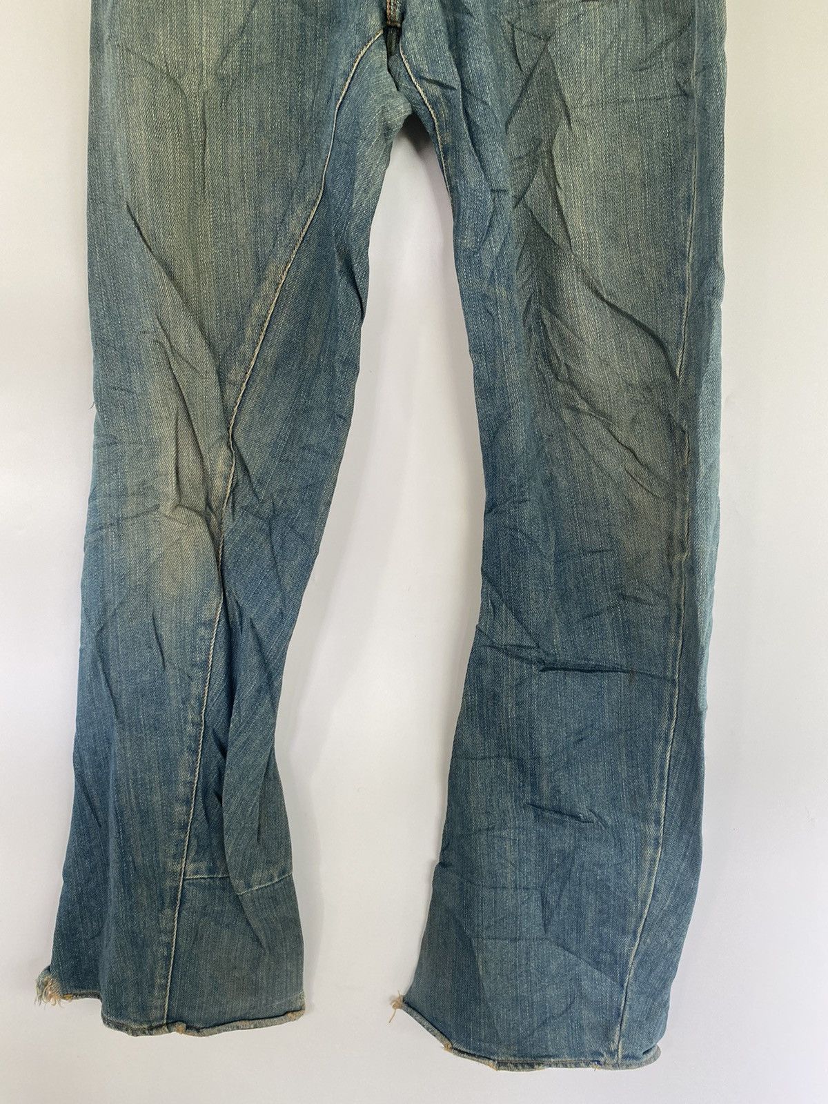 Levi's Levi’s RED Distressed Denim Jeans Pants Made in Italy Size US 34 / EU 50 - 4 Thumbnail