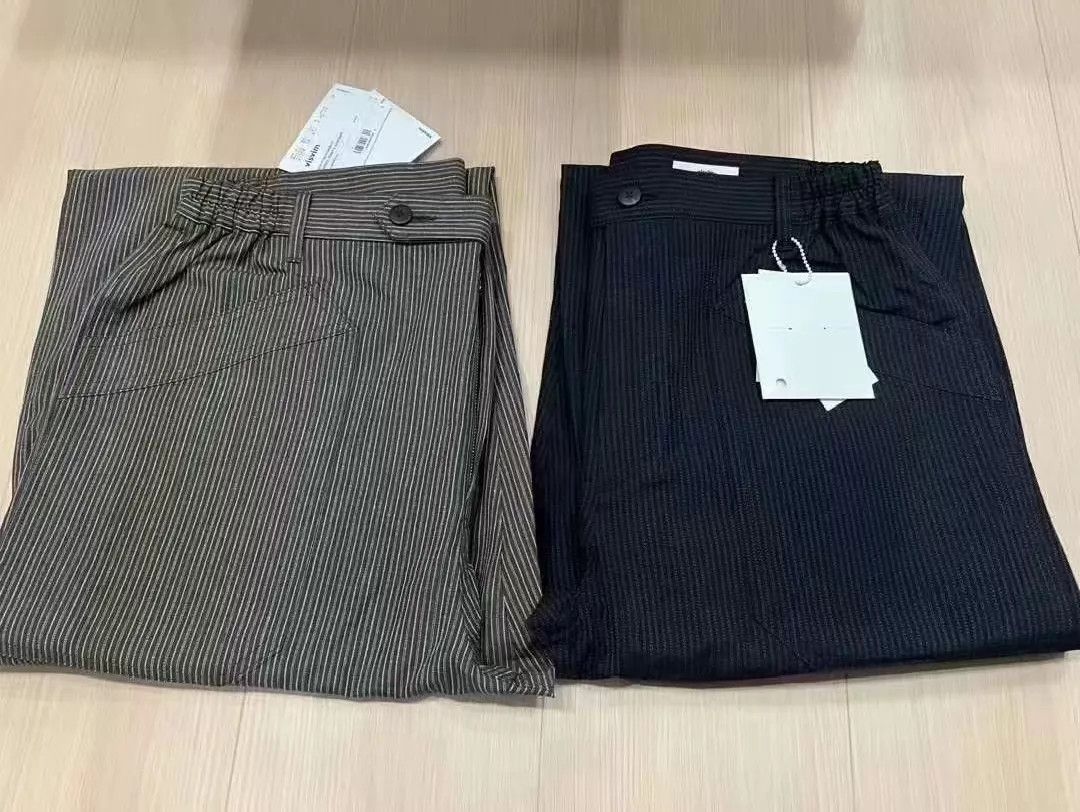 Visvim VISVIM 24SS CARROL PANTS SANTOME Navy 3 Striped Size US 34 / EU 50 - 5 Thumbnail