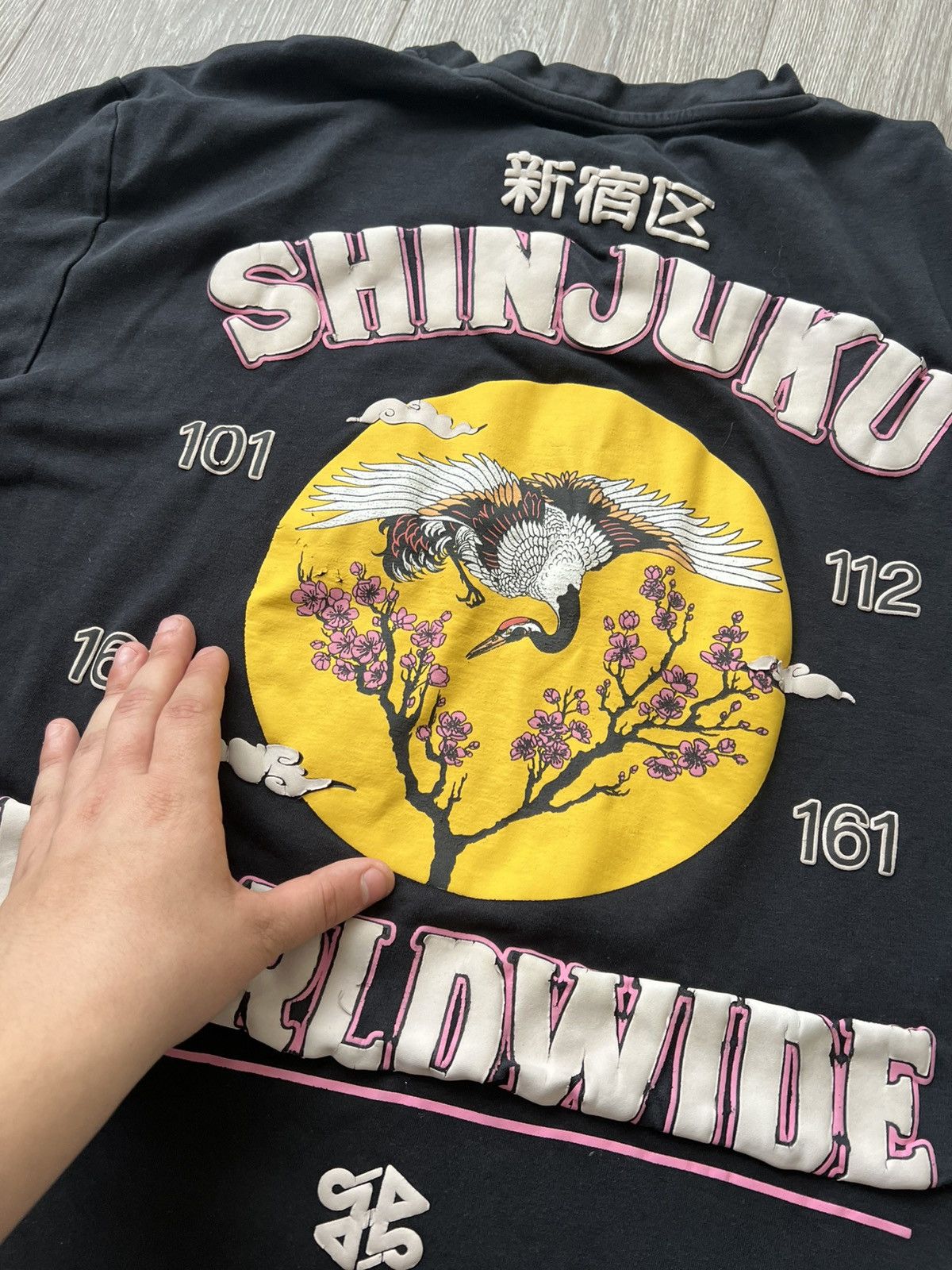 Japanese Brand Japan Shinjuku Worldwide Tee T-Shirt Size US XL / EU 56 / 4 - 6 Thumbnail
