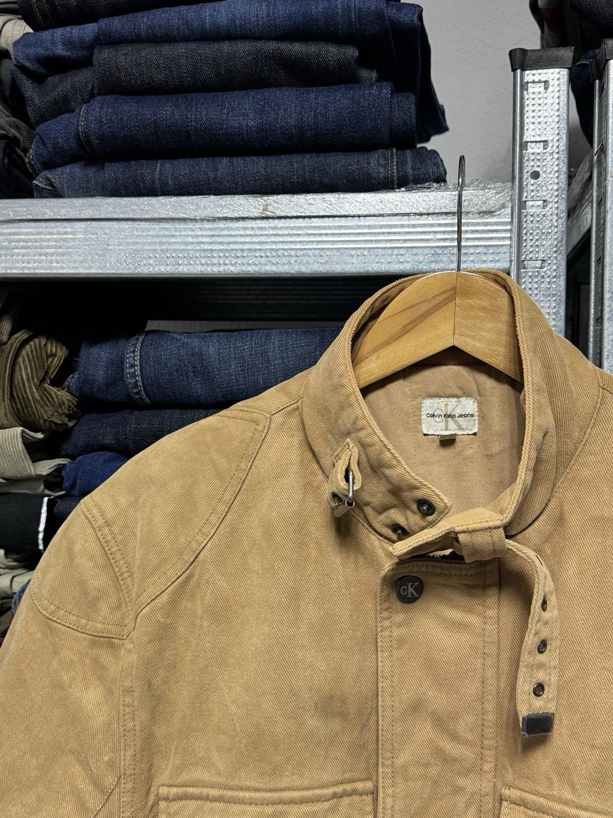 Calvin Klein Calvin Klein Vintage Motorcycle Warm Jacket Size US M / EU 48-50 / 2 - 4 Thumbnail