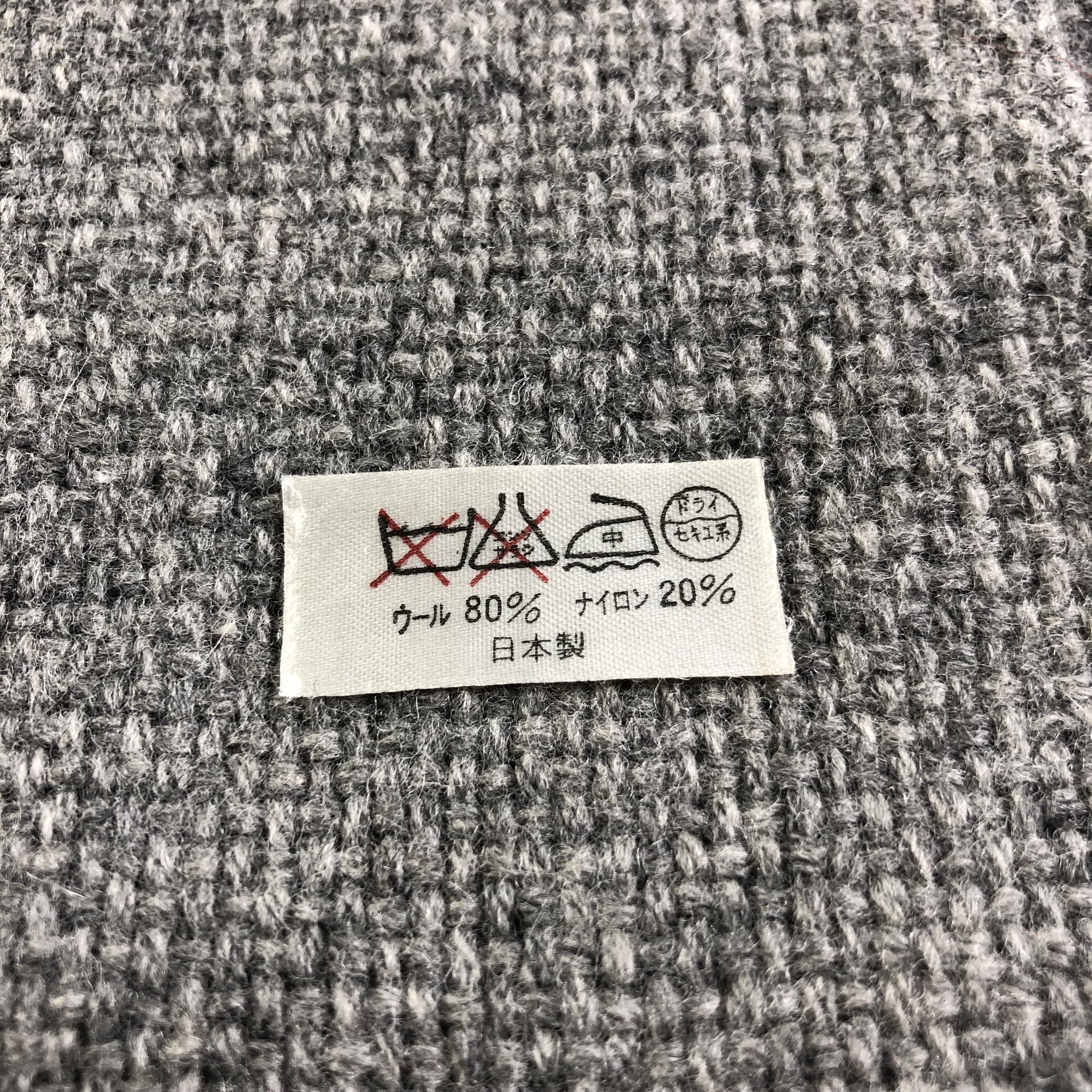 Takeo Kikuchi Takeo Kikuchi Wool Scarf Muffler V1984 Size ONE SIZE - 5 Thumbnail