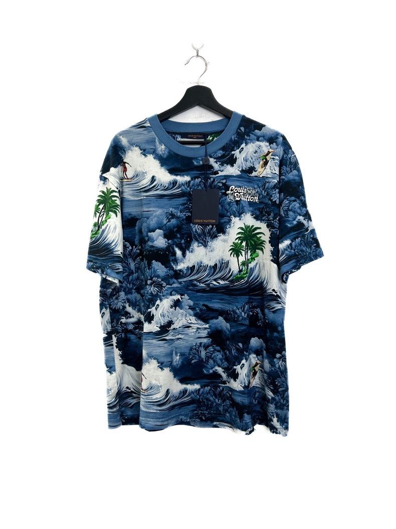 Louis Vuitton Louis Vuitton Coconut Tree Surf Print Short Sleeve Size US L / EU 52-54 / 3 - 2 Thumbnail