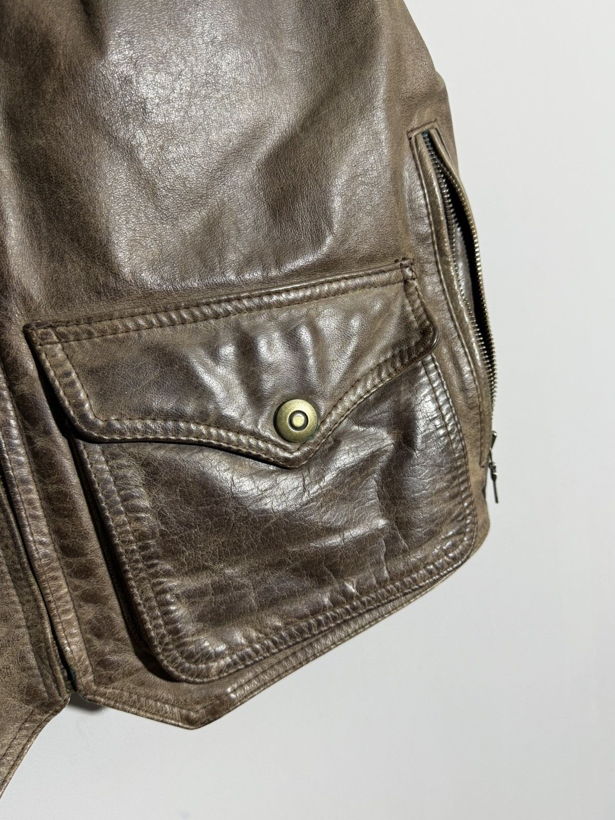 Other Vintsge Scania leather vest size M Size US M / EU 48-50 / 2 - 6 Thumbnail