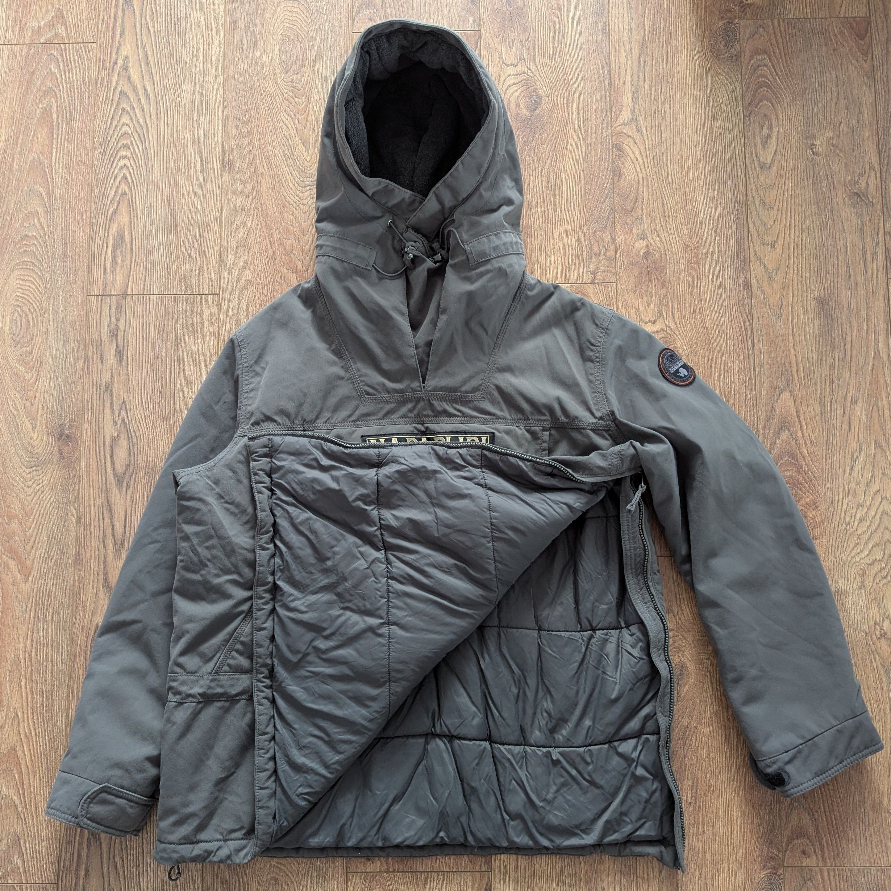 Napapijri NAPAPIJRI Skidoo Dark Gray Solid Anorak Jacket SizeXXXL Snow Size US XXL / EU 58 / 5 - 12 Thumbnail