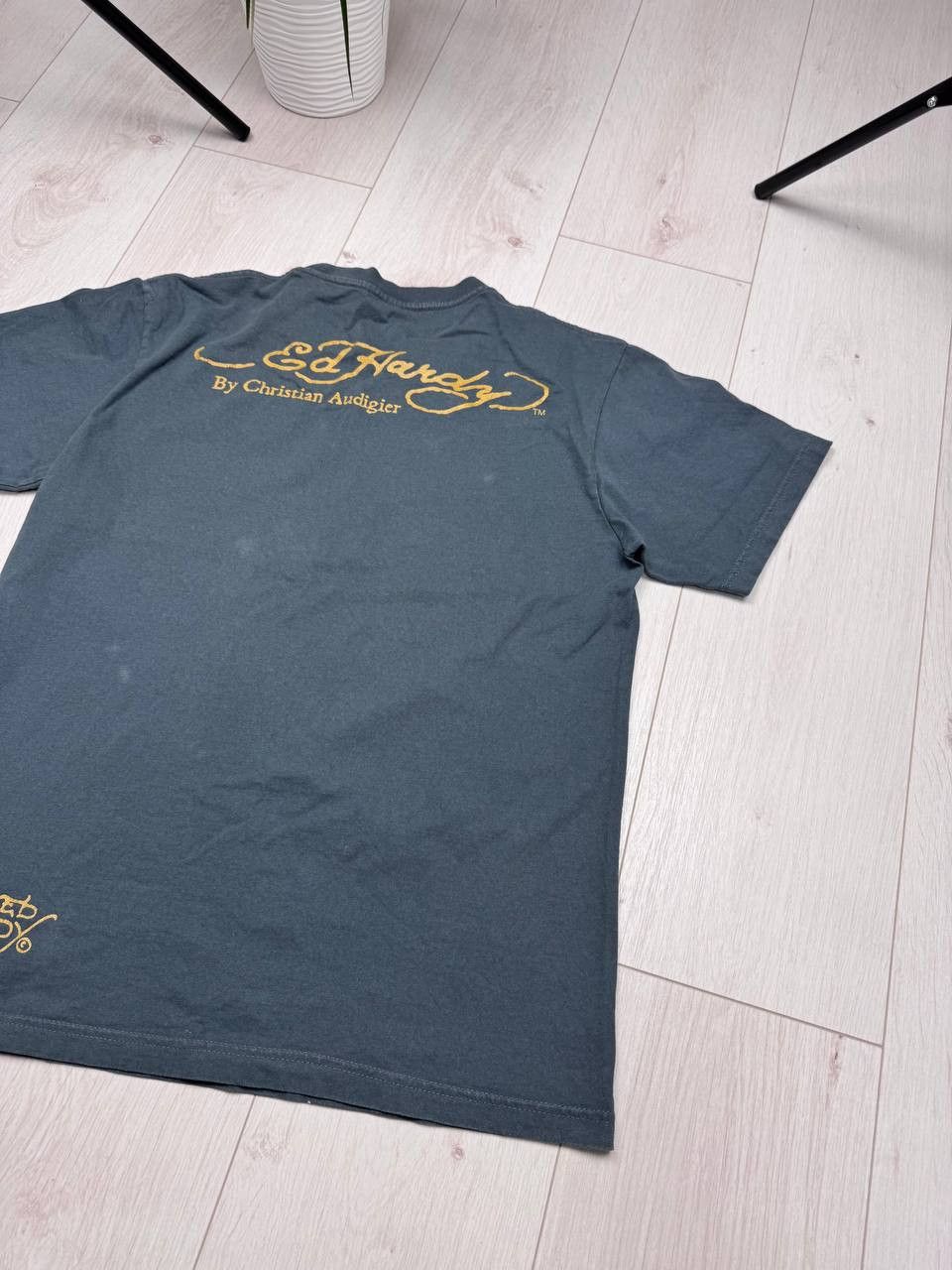 Ed Hardy Vintage Ed Hardy Christian Audigier Dragon Japanese T Shirt Size US S / EU 44-46 / 1 - 11 Thumbnail