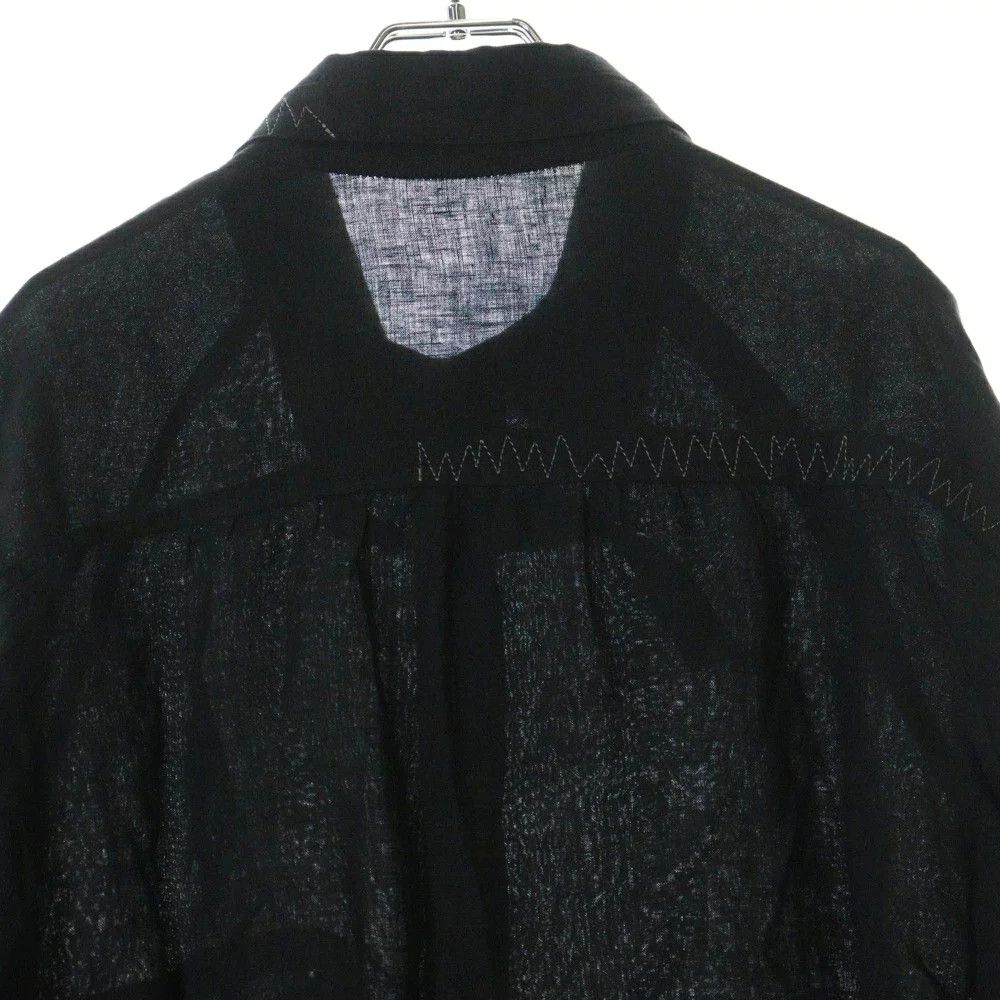 Yohji Yamamoto Yohji Yamamoto POUR HOMME//24SS M-Belt Zigzag STB Shirt Size US M / EU 48-50 / 2 - 4 Thumbnail