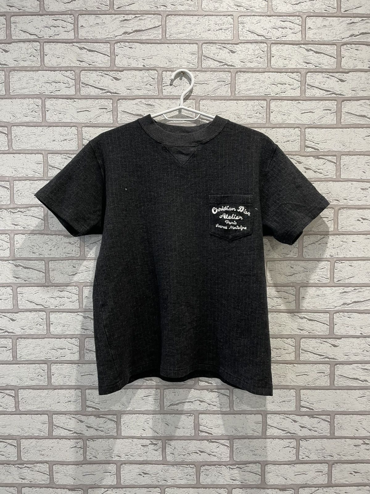 Dior Christian Dior Wool Striped T Shirt Tee Made In Italy Size US L / EU 52-54 / 3 - 5 Thumbnail