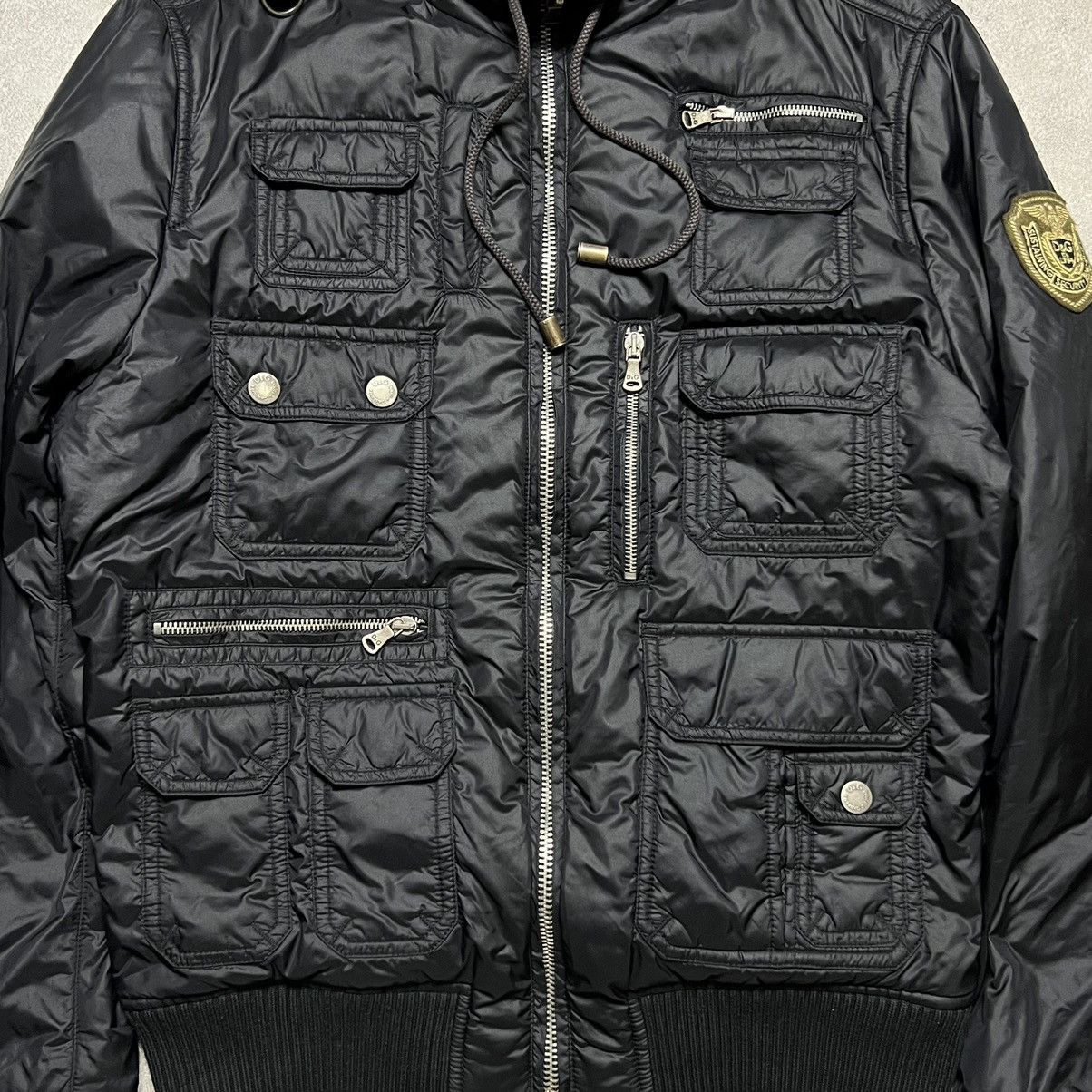Dolce & Gabbana Dolce&Gabbana Nylon Feather Zip Jacket Size US L / EU 52-54 / 3 - 4 Thumbnail