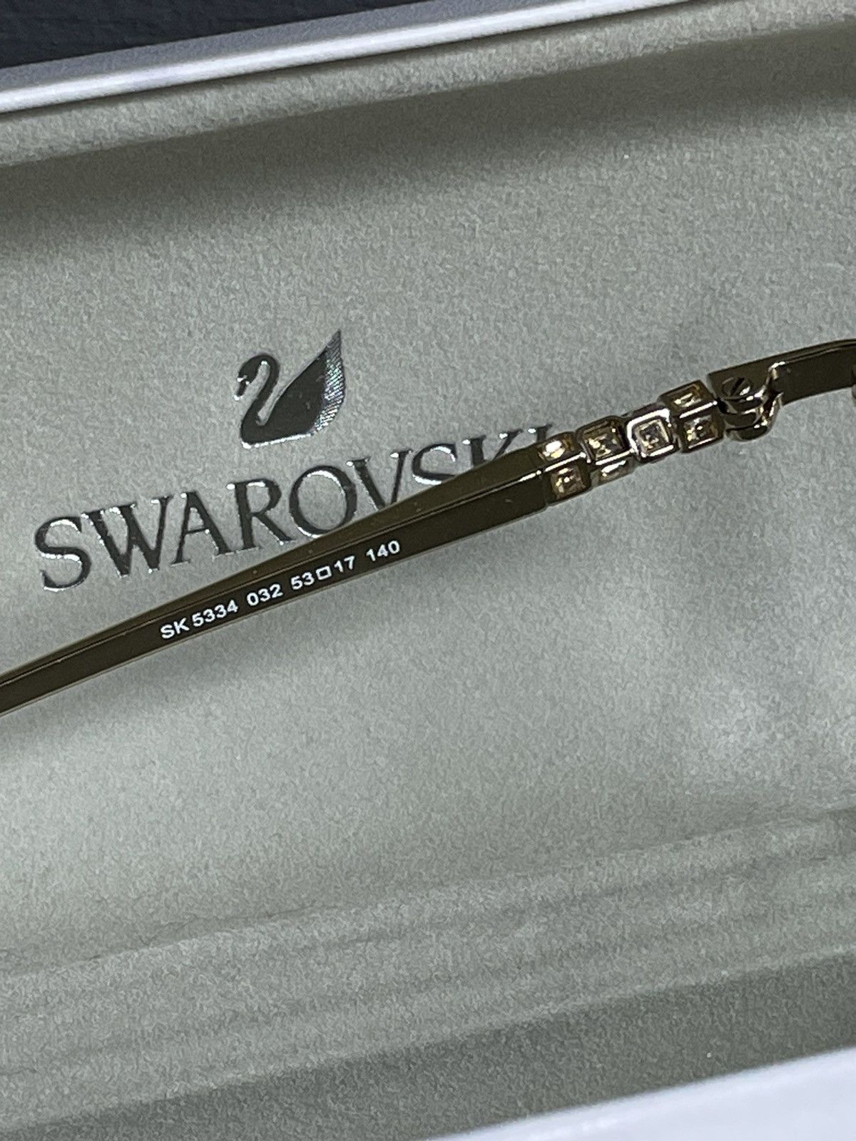 Swarovski SWAROVSKI Prescription glasses SK 5334 032 53 Size ONE SIZE - 8 Thumbnail