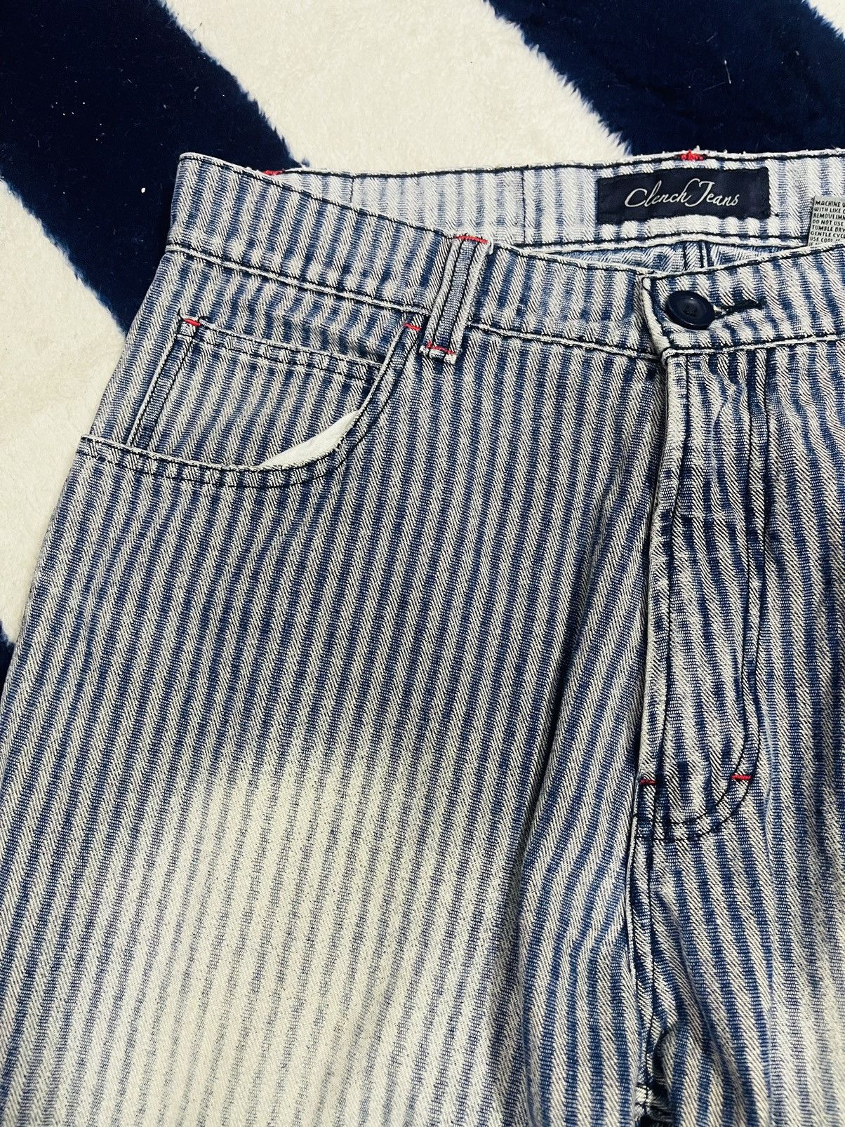 Clench × Jean Clench Hickory Jeans (14) Size US 36 / EU 52 - 12 Thumbnail