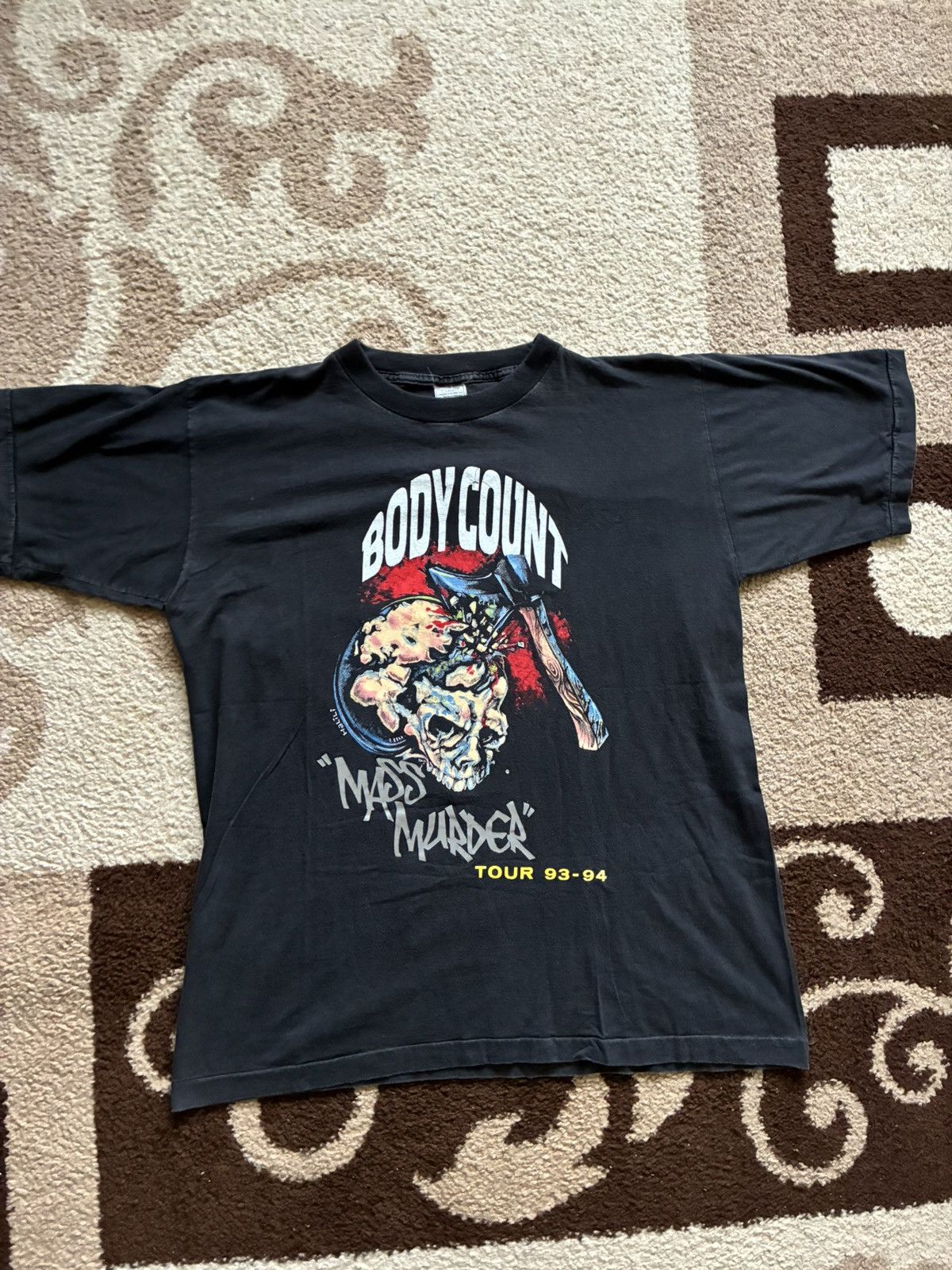 Band Tees × Other × Vintage 90s BODY COUNT 93-94s MASS MURDER Size US L / EU 52-54 / 3 - 2 Thumbnail