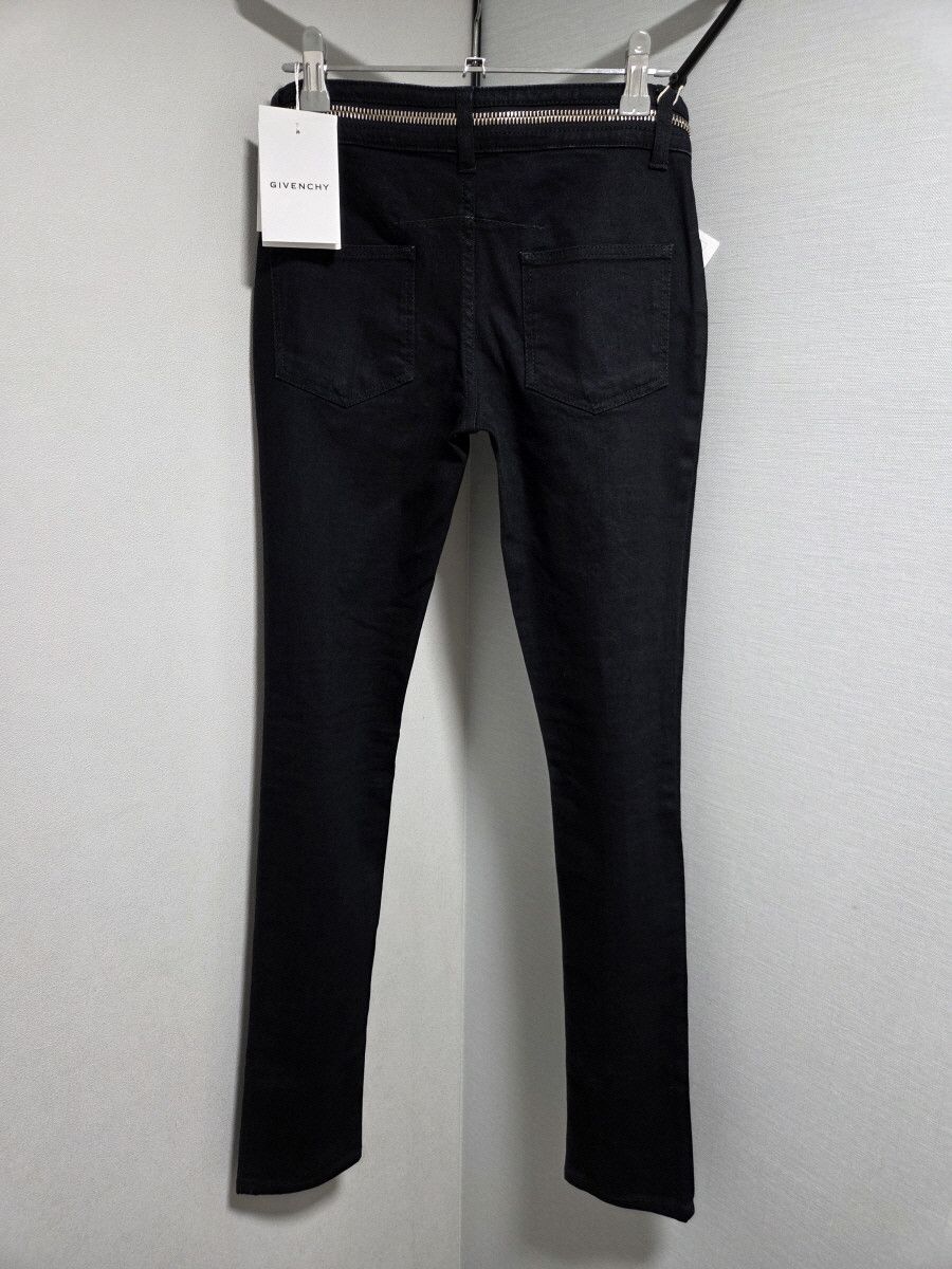 Givenchy Givenchy 지퍼디테일 논워시 데님 Size 24" / US 00 / IT 34 - 3 Thumbnail