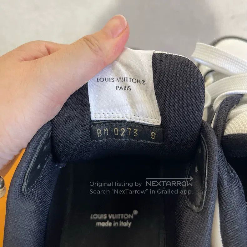Louis Vuitton Louis Vuitton Black and white color-block Trainer board sh Size US 8 / EU 41 - 4 Thumbnail