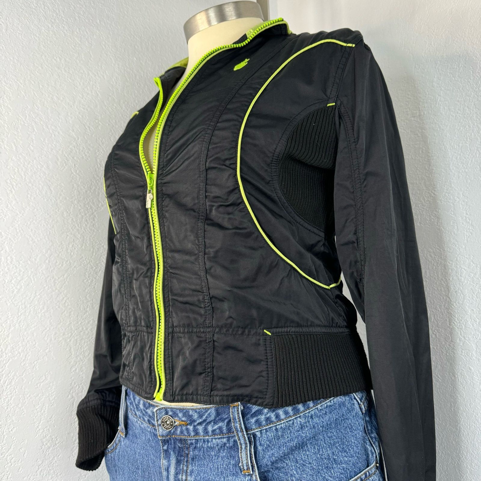 Rocawear Y2k Rocawear Jacket Green Black Logo Size L / US 10 / IT 46 - 2 Thumbnail