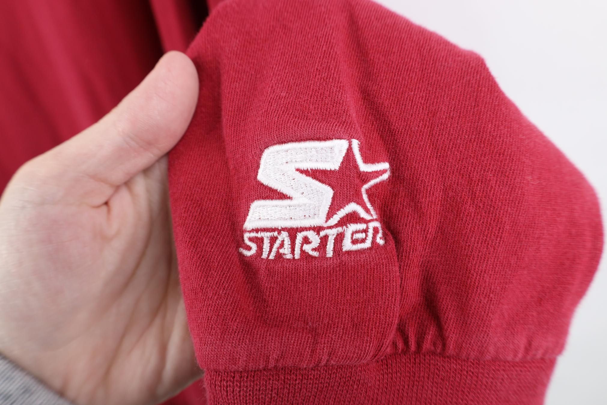 Starter Vintage 90s Starter San Francisco 49ers Mock Neck T-Shirt Size US L / EU 52-54 / 3 - 9 Thumbnail