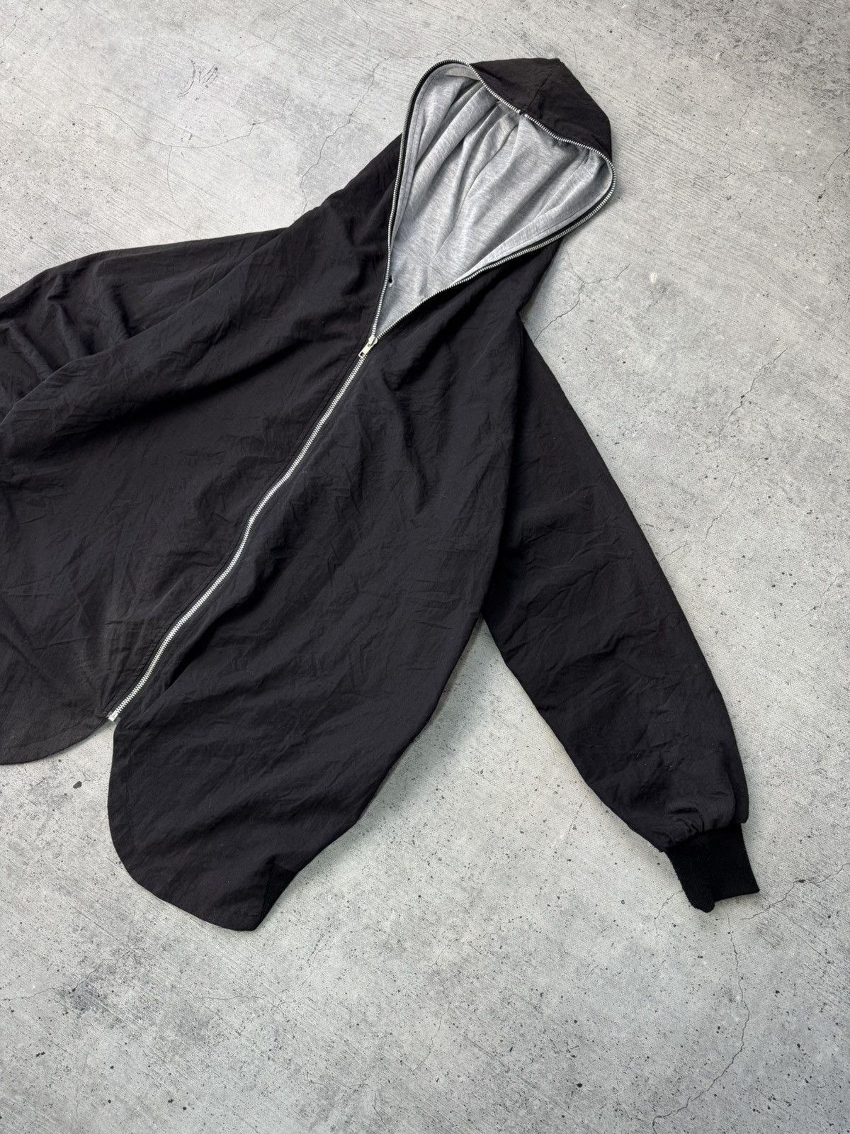 20471120 Full Zip Oversized Hoodie /rick owens style Size US L / EU 52-54 / 3 - 3 Thumbnail