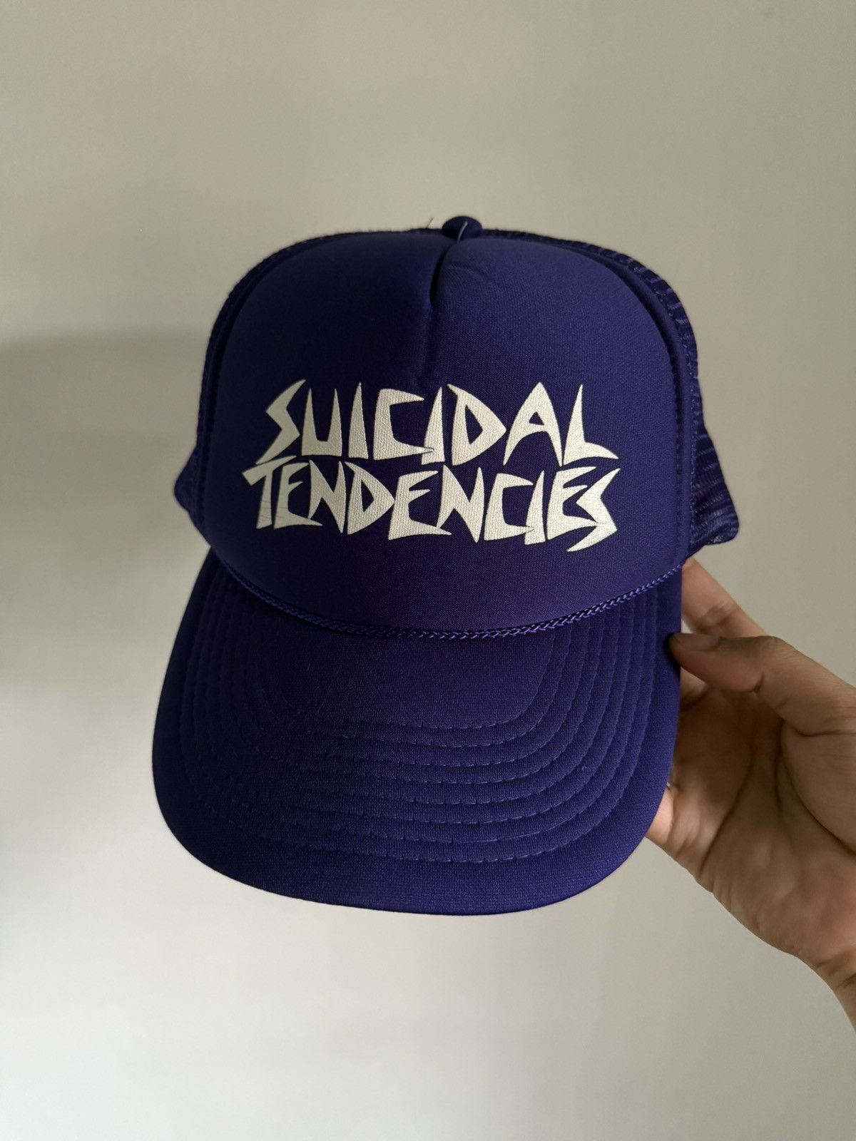Vintage Vintage 90s Suicidal Tendencies trucker Cap Size ONE SIZE - 1 Thumbnail