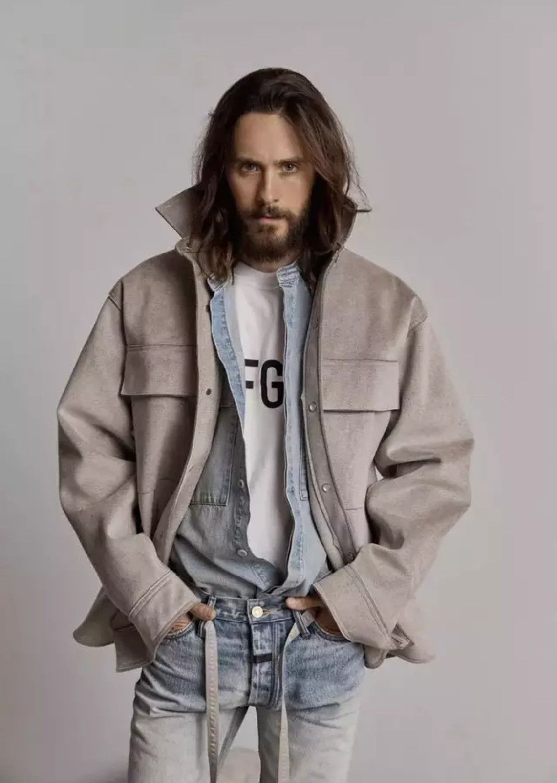 Fear of God FOG fear of god Sixth suede leather jacket sizeM | Grailed