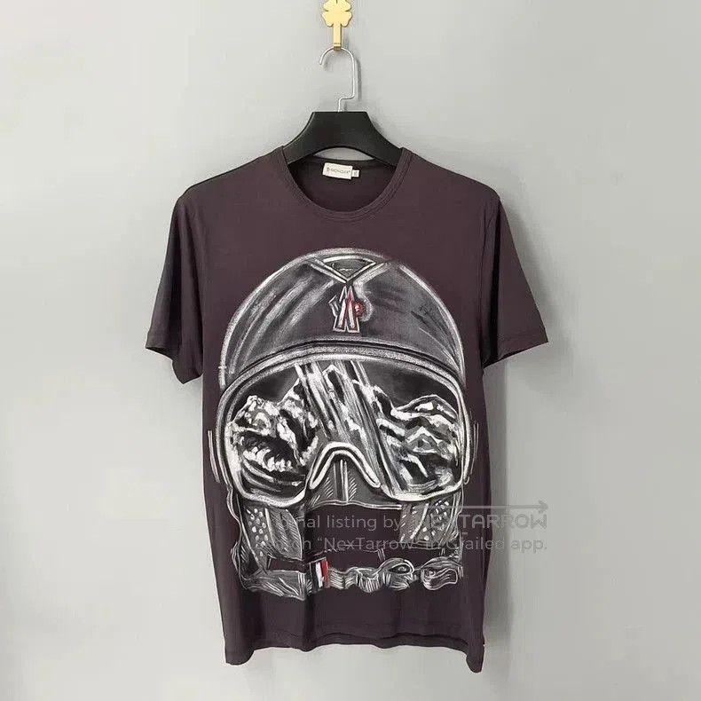 Moncler Ski Series Logo Short Sleeve Tee.