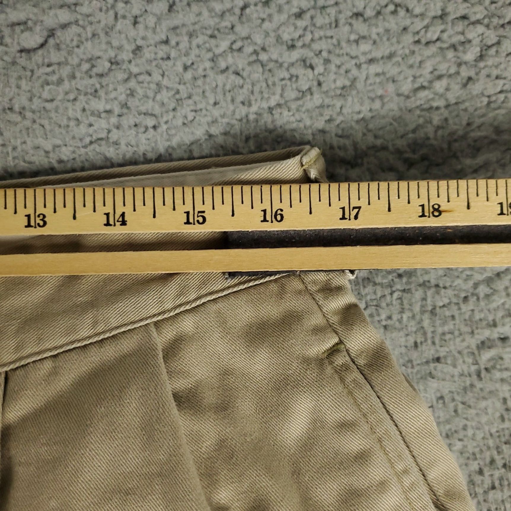 Ralph Lauren Ralph Lauren Chino Pants Mens 36x31 Beige Pleated Straight Leg Casual Workwear Size US 36 / EU 52 - 4 Thumbnail