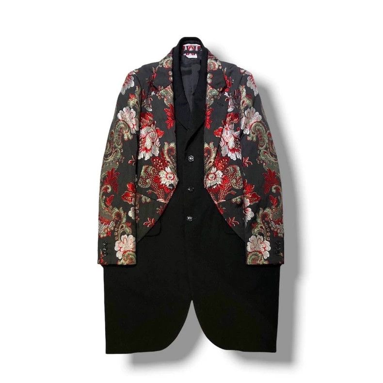 Comme des Garcons Comme Des Garcons Embroidered Double Long Suit Size S / US 4 / IT 40 - 1 Thumbnail