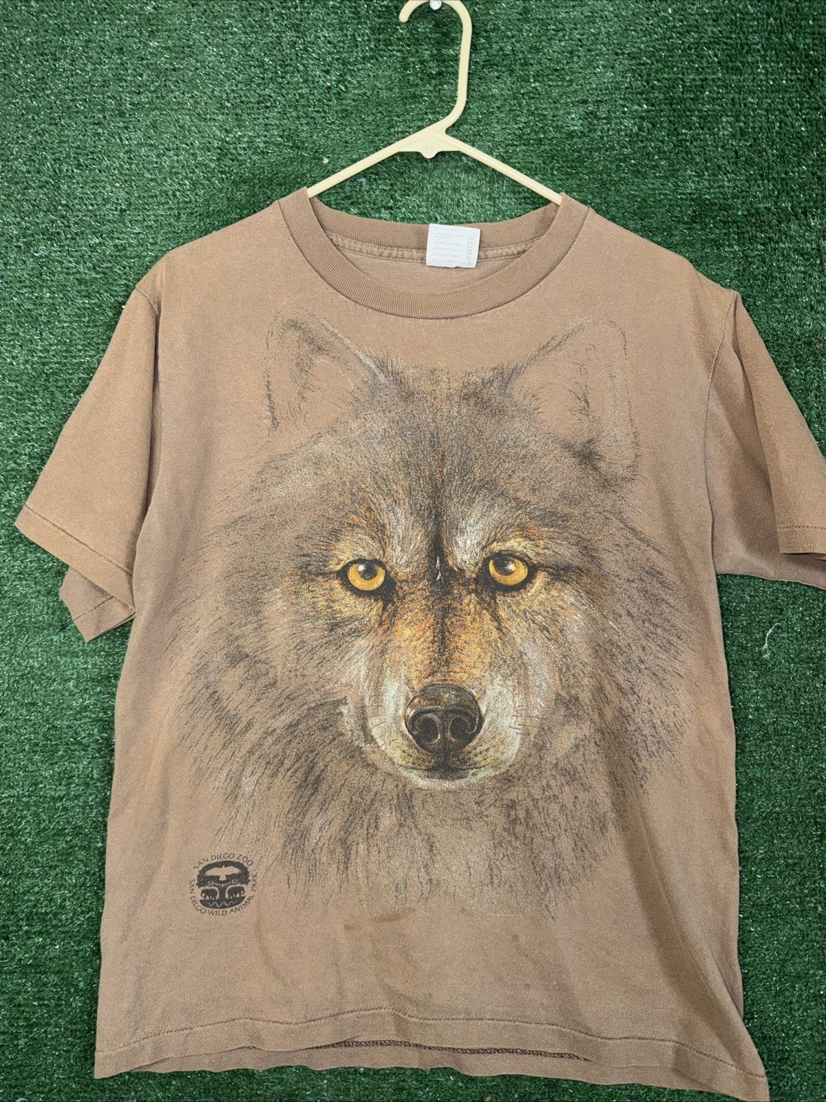 Vintage San Diego Zoo Vintage Brown Medium Tshirt Size US M / EU 48-50 / 2 - 1 Thumbnail