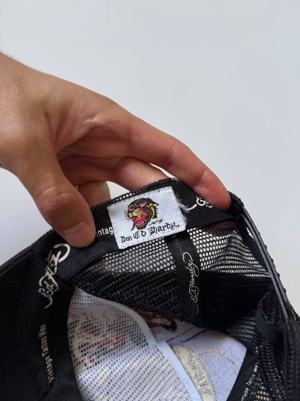 Ed Hardy Big logo Cap Don Ed Hardy by Christian Audigier OS Size ONE SIZE - 5 Thumbnail