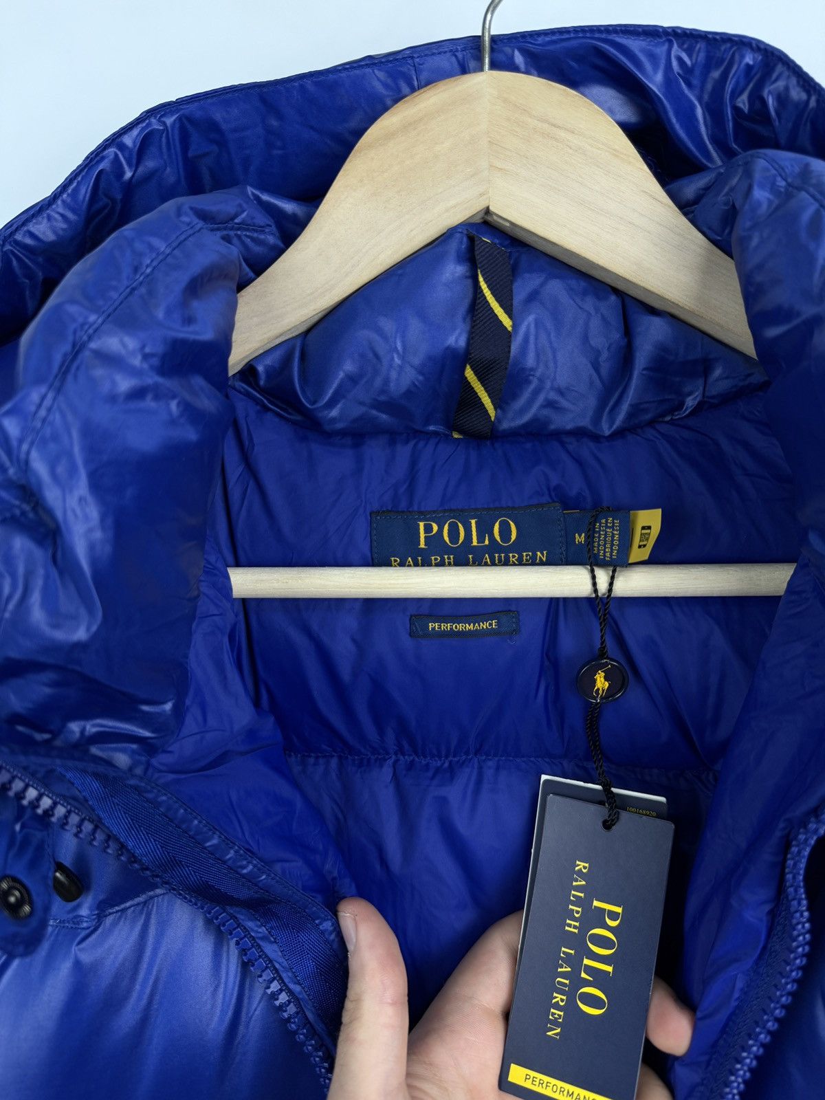 Polo Ralph Lauren 🇺🇸❗️NEW Ralph Lauren Hooded Down Puffer Glossy El Cap Jacket Size US M / EU 48-50 / 2 - 12 Thumbnail