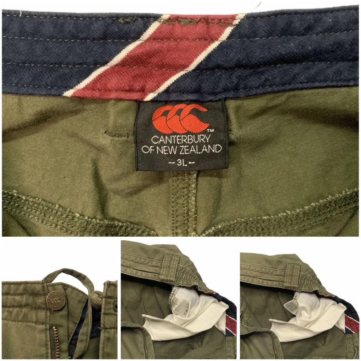Canterbury of New Zealand W38 L32🔥 Canterbury Of New Zealand Multipocket Cargo Pants Size US 38 / EU 54 - 15 Thumbnail